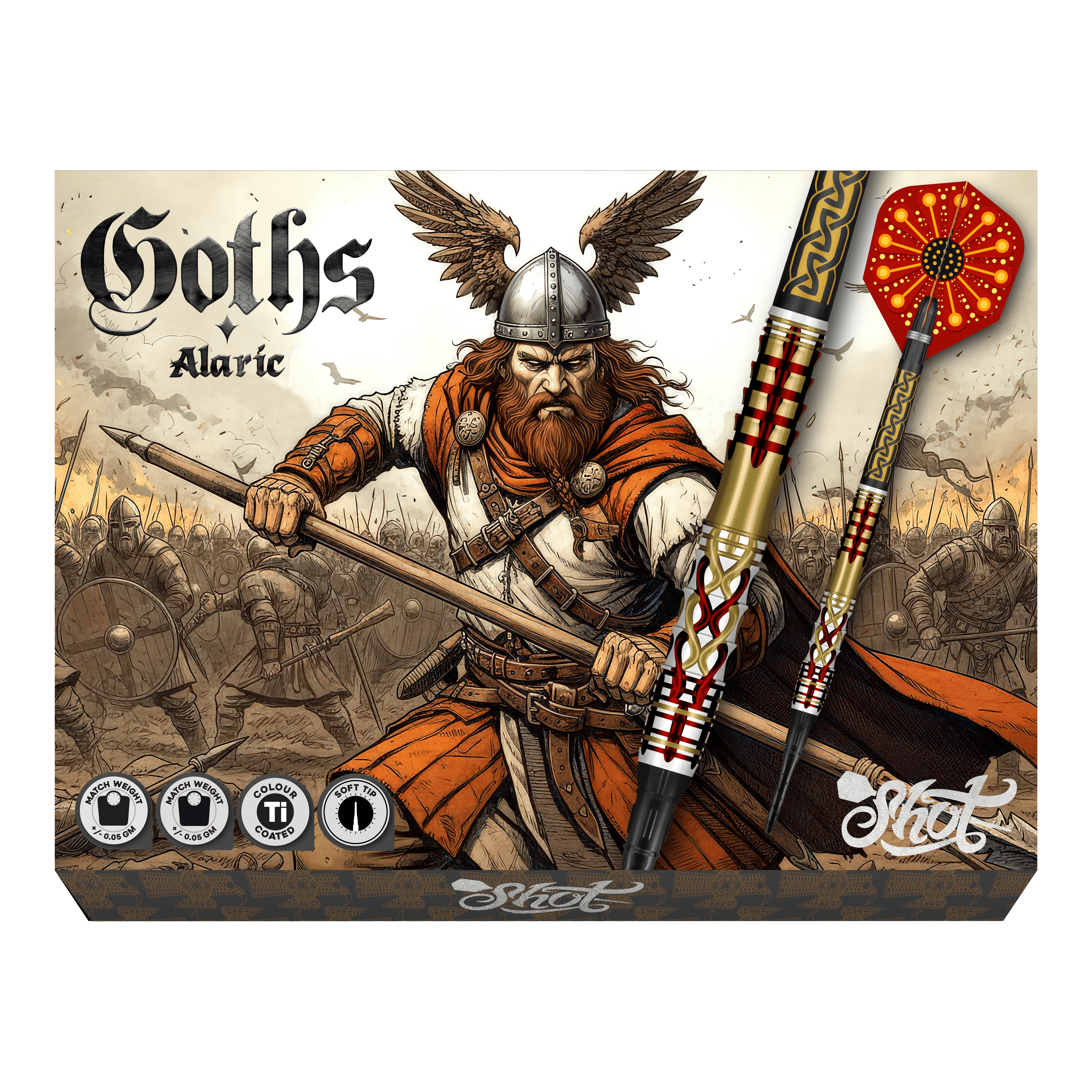 Dardos blandos Shot Goths Alaric - 20 g