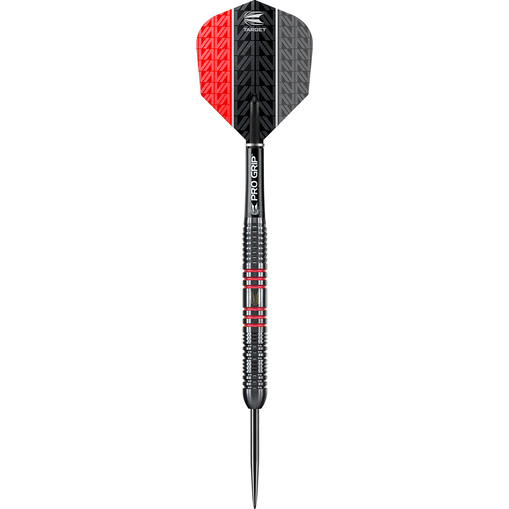 Dardos de acero Target Vapor8 Black Red