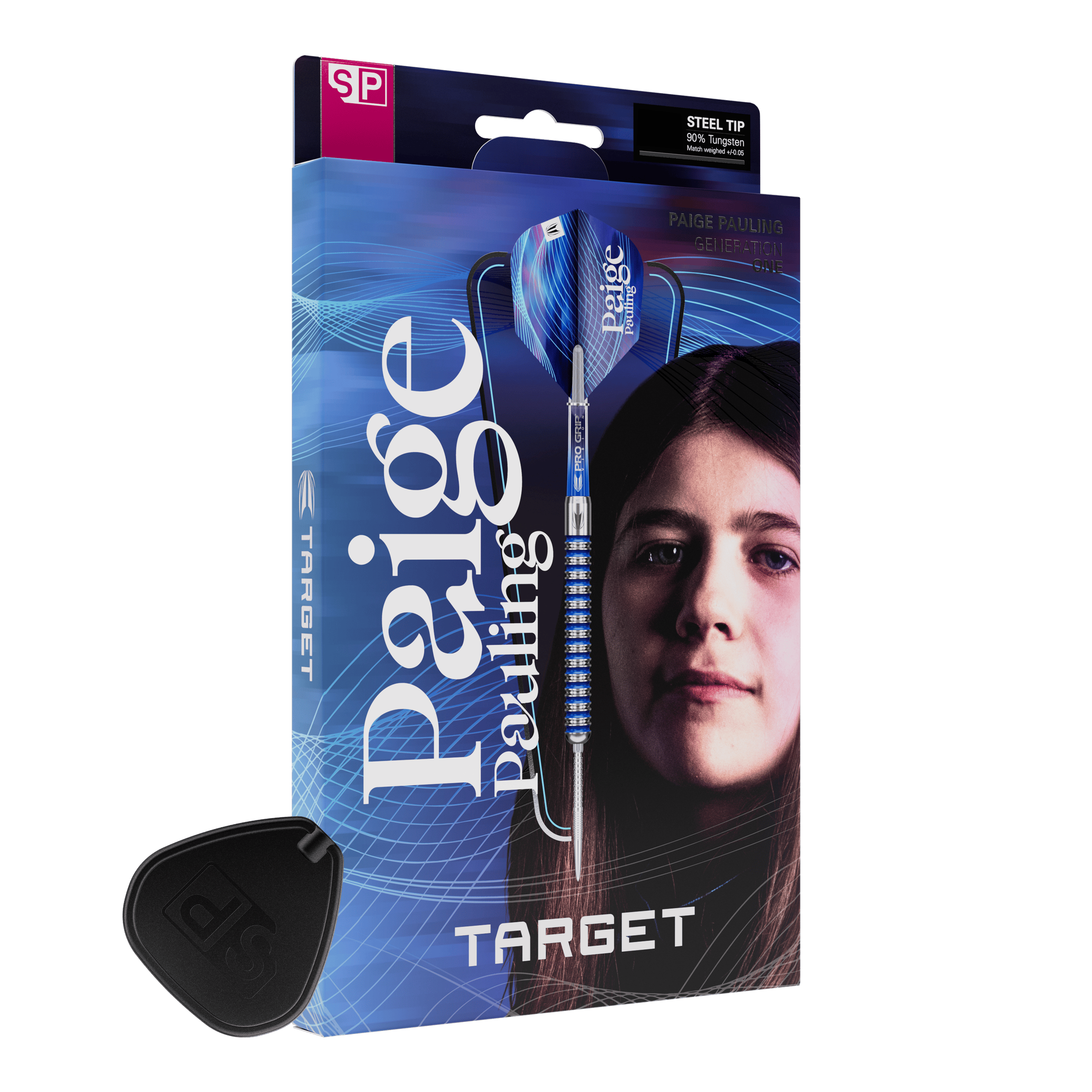 Dardos Steeldarts Target Paige Pauling GEN1 Swiss Points - 22 g