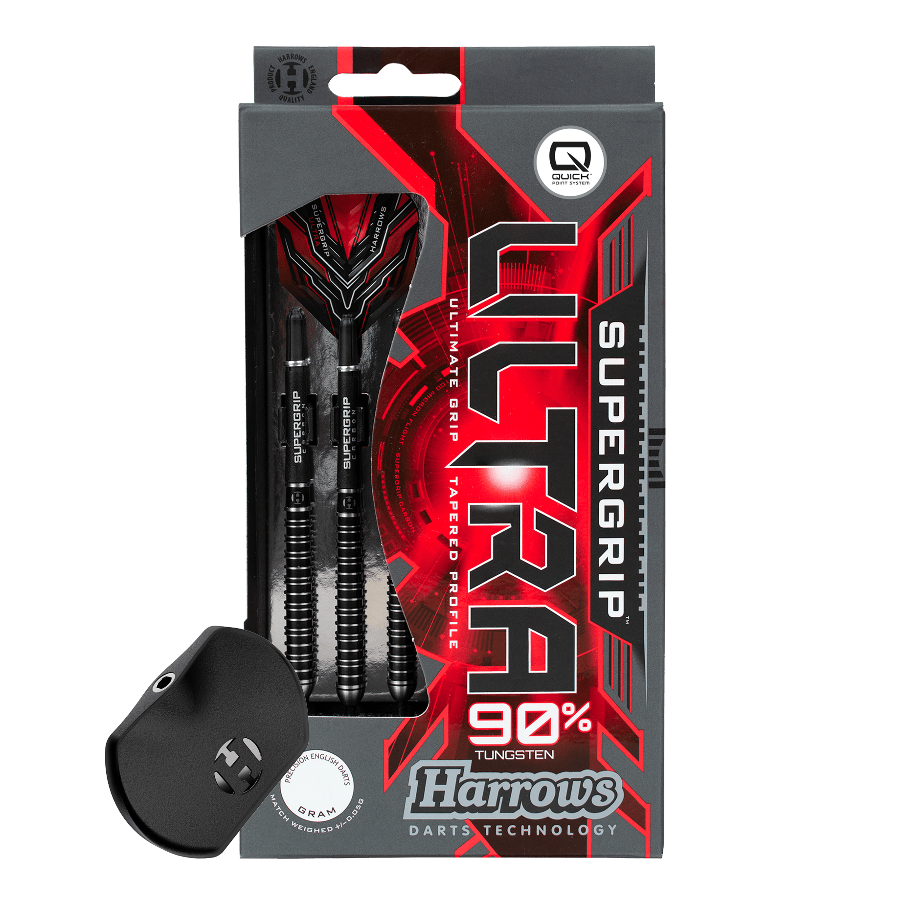 Dardos de acero Harrows Supergrip Ultra Quick Point Dardos de acero Harrows Supergrip Ultra Quick Point