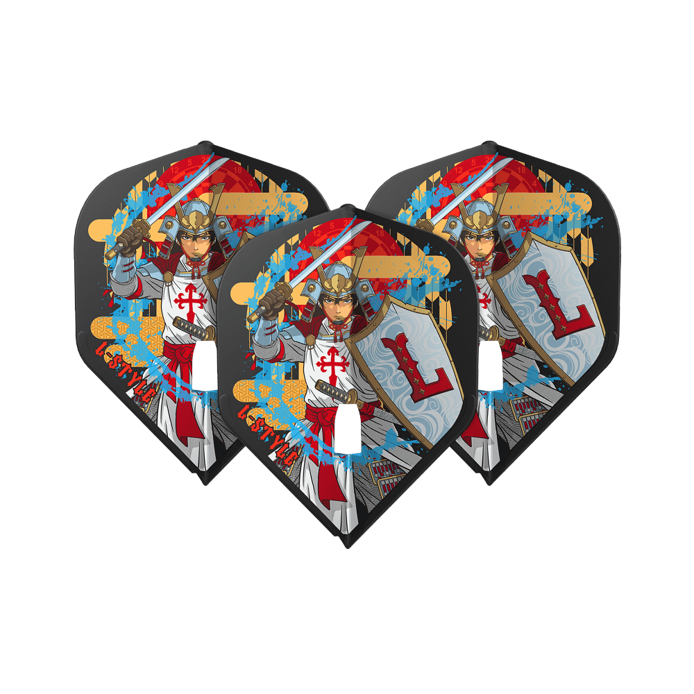 L-Style Ryan Searle Signature V4 Clear White L1PRO Flights Copy Das gesamte Set L-Style Robert Marijanovic V3 Black L1PRO Flights liegt geordnet bereit. Die Flights sind komplett abgebildet.
