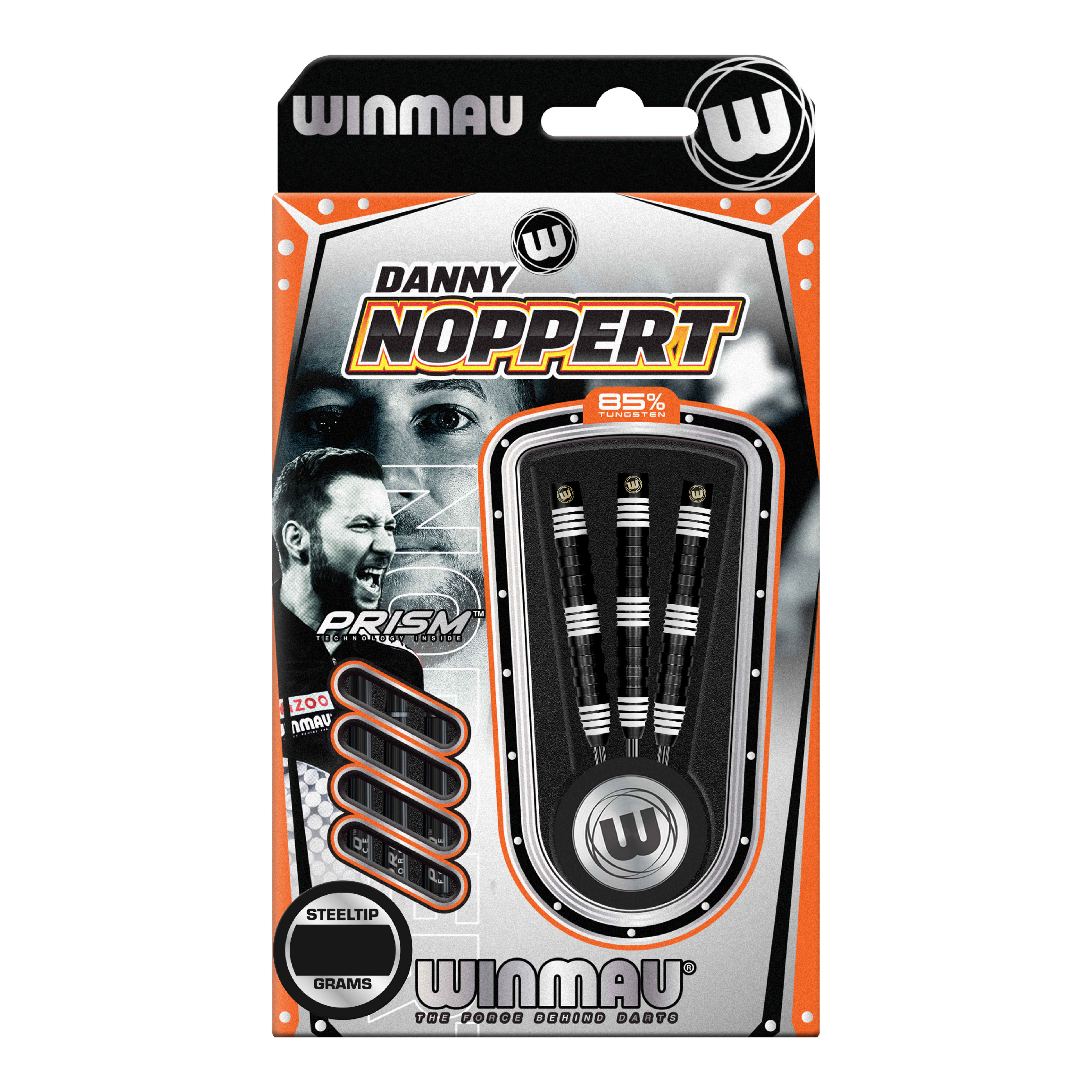 Dardos de acero Winmau Danny Noppert 85 Pro-Series