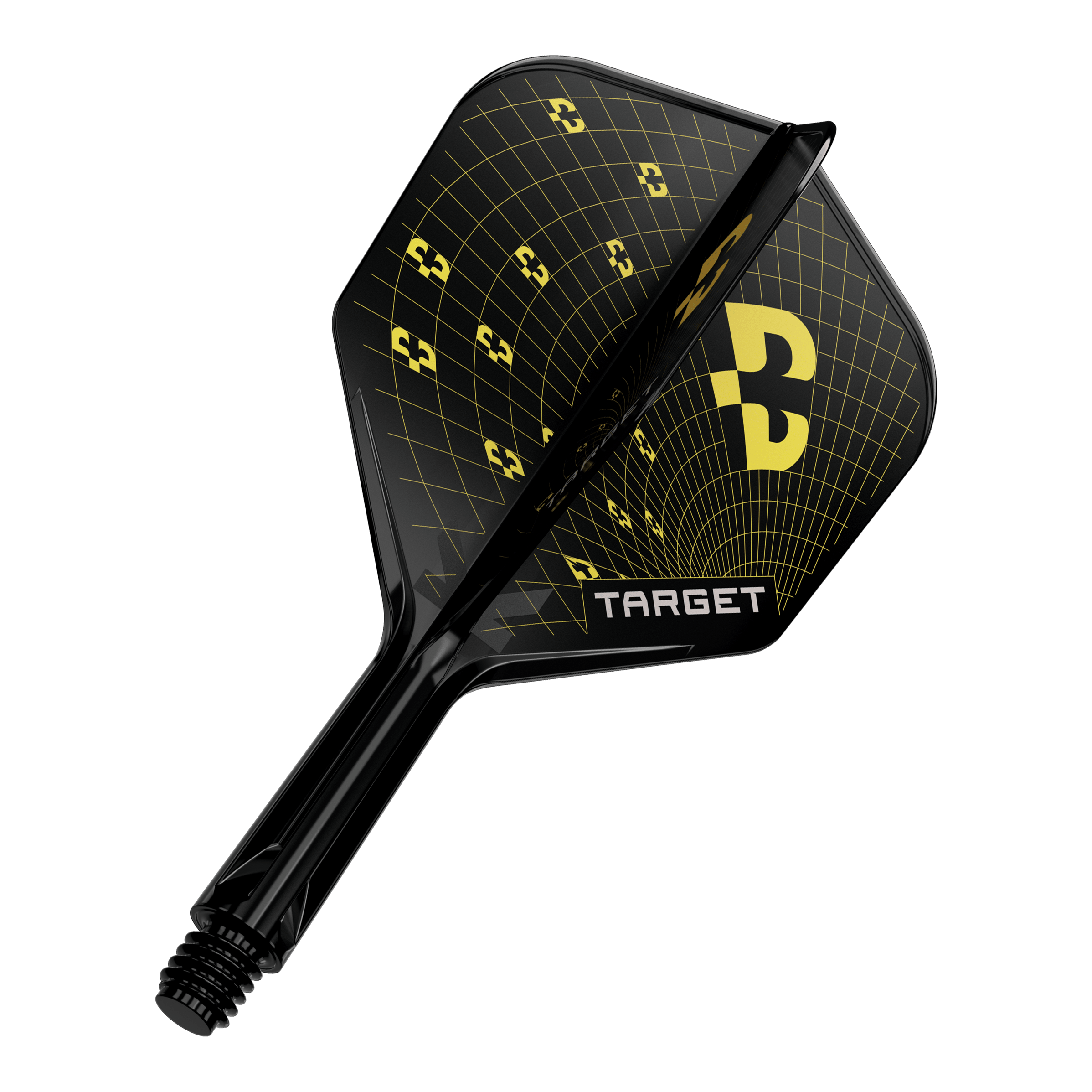 Vuelos Target K-Flex Bolide No6 Ein Dartflight aus der K-Flex Bolide No6 Reihe in 19 mm ist abgebildet. Der Flight hat ein modernes Design.