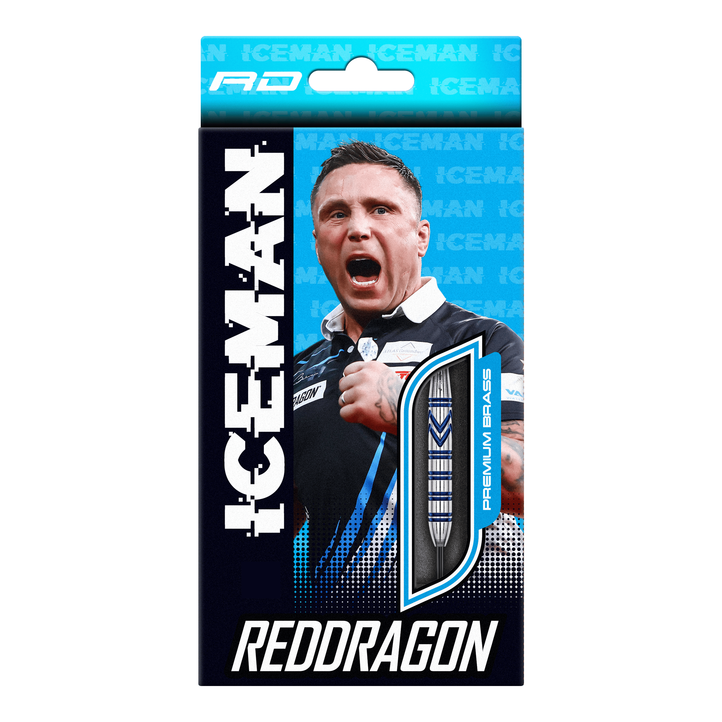 Red Dragon Gerwyn Price Dardos de acero y latón - 21 g Red Dragon Gerwyn Price Dardos de acero y latón - 21 g