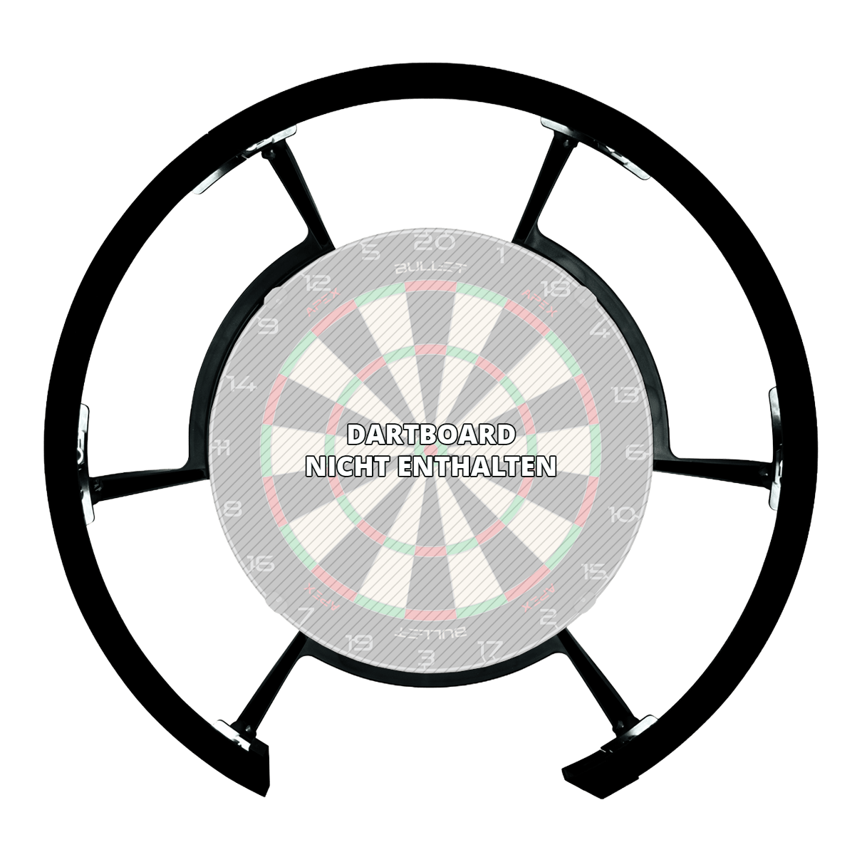 Sistema de iluminación Bullet Radion 300 Auf dem Bild ist das Bullet Radion 300 Beleuchtungs-System zu erkennen. Es sorgt für optimale Lichtverhältnisse beim Dartspiel.