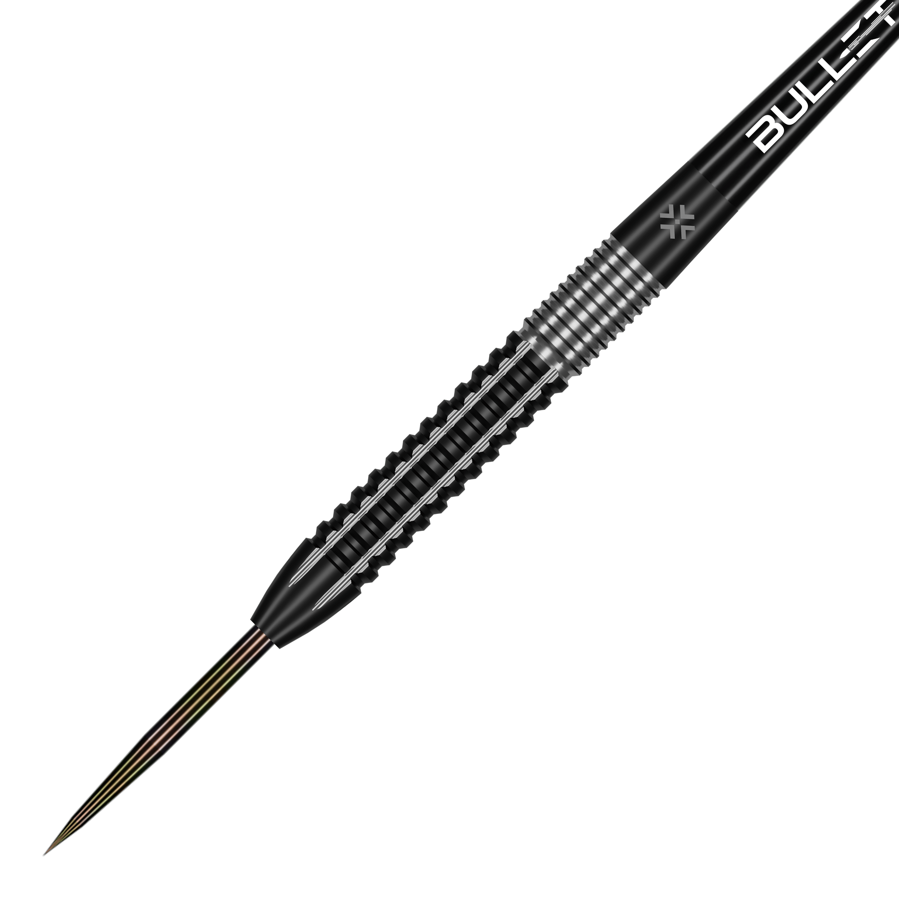 Dardos de acero Bullet Diesel Bullet Diesel Steeldarts sind Steeldarts für Dartspieler. Auf dem Bild ist das Produkt klar erkennbar.