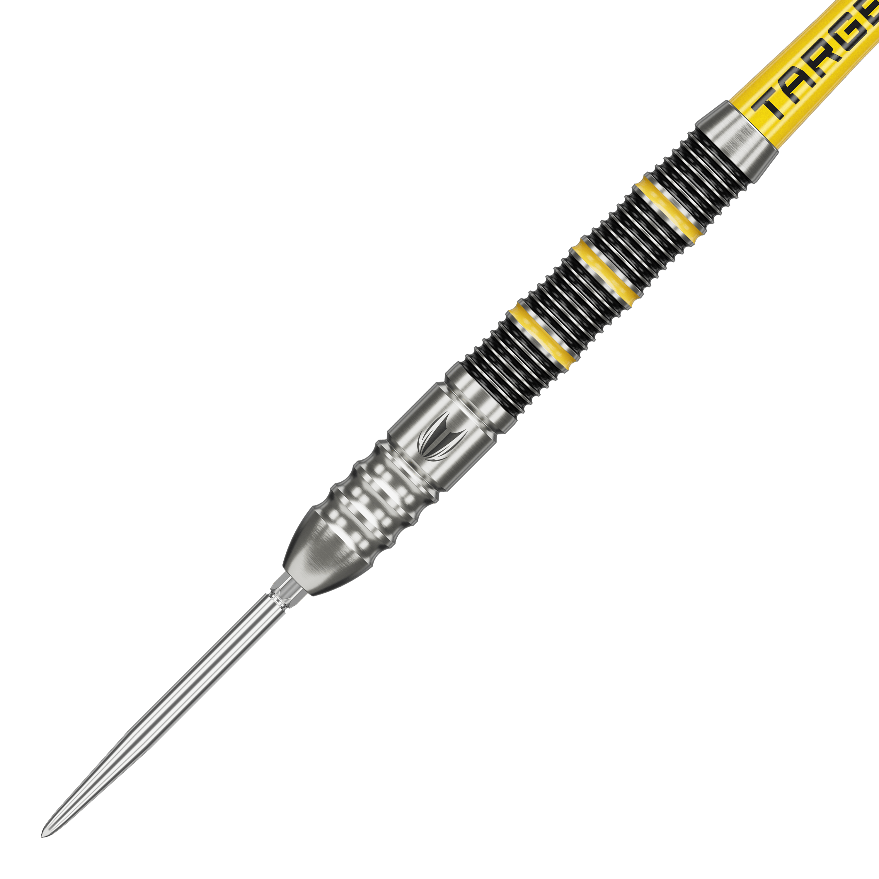 Dardos de acero Target Buzz 02 Swiss Points Gezeigt werden die Target Buzz 02 Swiss Points Steeldarts. Sie sind ideal für professionelle Dartspieler.