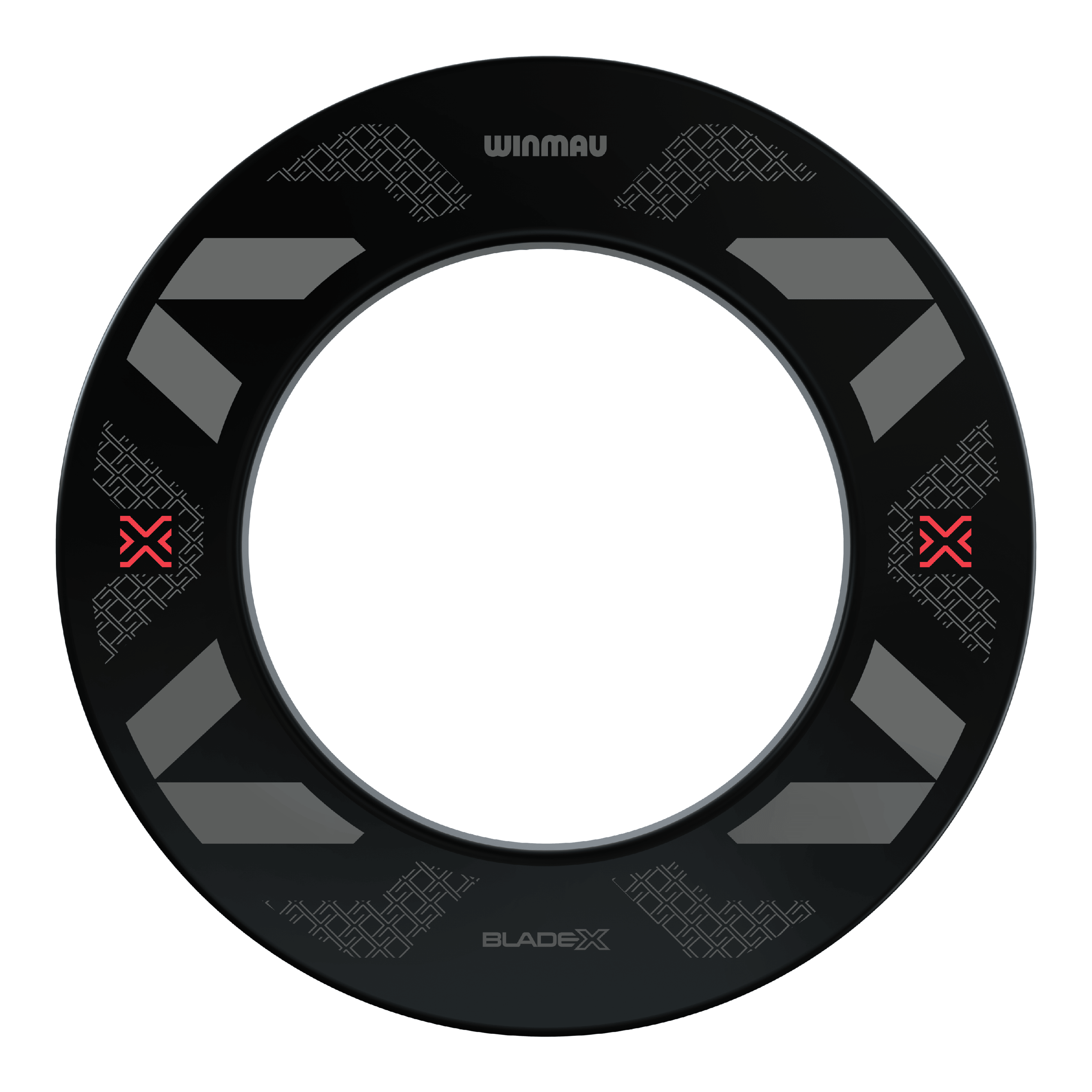 Marco para diana Winmau Blade X Hier ist das Produkt Winmau Blade X Dartboard Surround abgebildet. Die Umrandung schützt den Bereich um das Dartboard vor Abprallern.