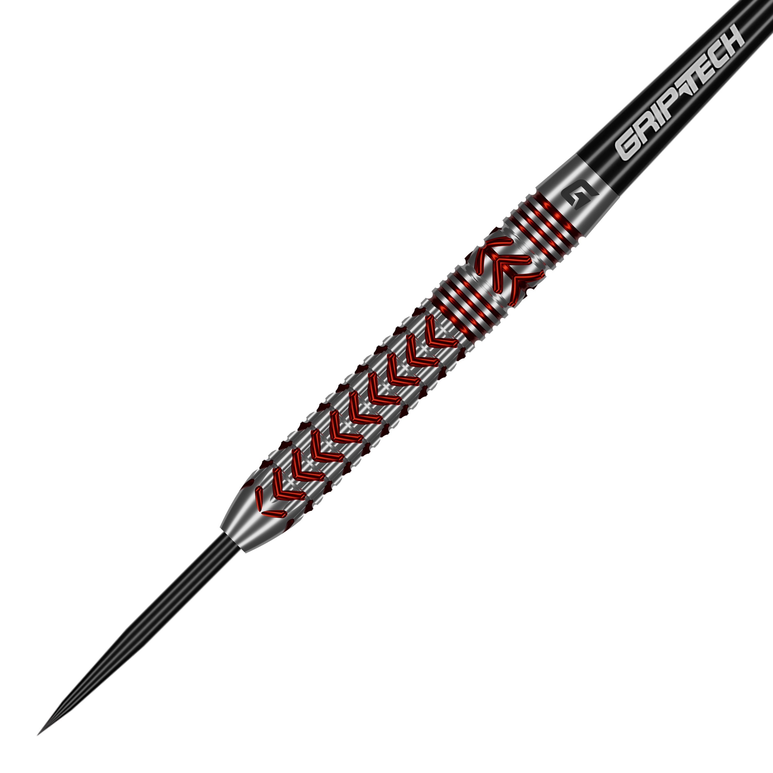 Dardos de acero GOAT Curveball Hier sieht man die GOAT Curveball Steeldarts. Das Produkt ist aus nächster Nähe fotografiert.