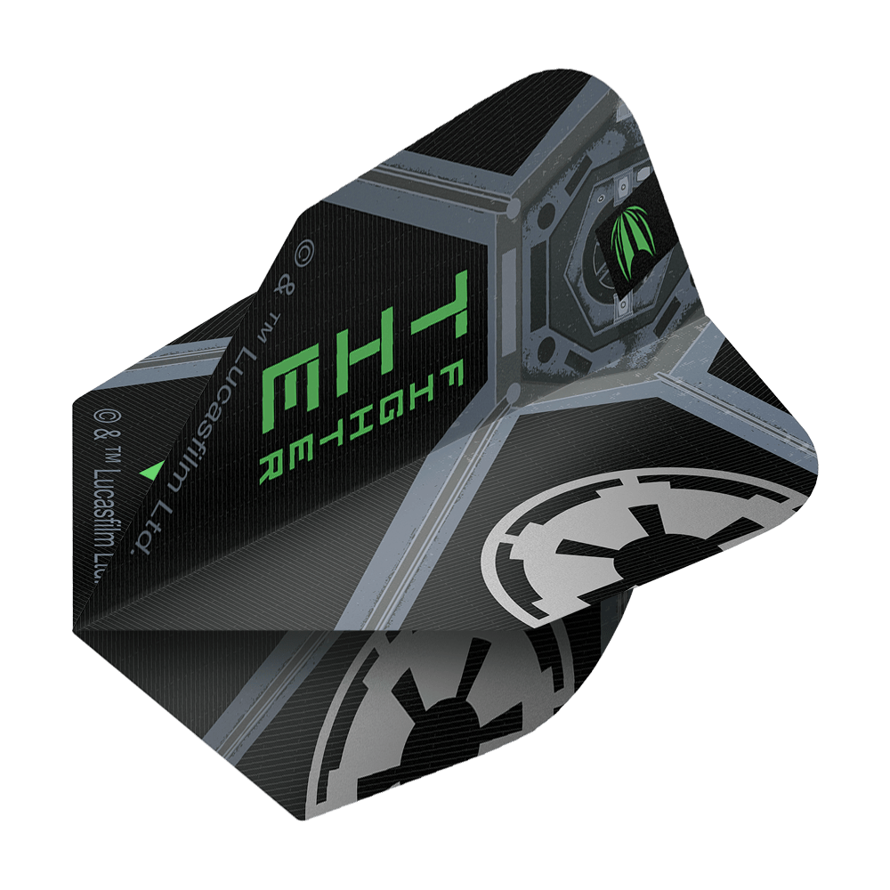Vuelos Target Star Wars ProUltra Tie Fighter No6 Target Star Wars ProUltra Tie Fighter No6 Flights. Diese Dart-Flights zeigen ein Star Wars Tie Fighter Design.