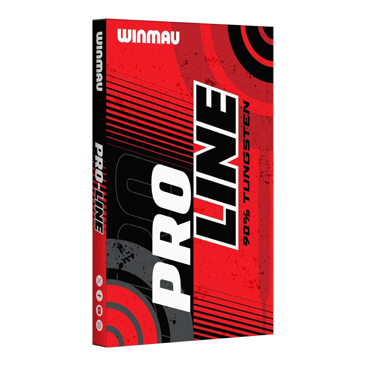 Winmau Pro-Line 90% Steeldarts Abgebildet sind die Winmau Pro-Line 90% Steeldarts. Diese Darts eignen sich ideal für präzises Werfen beim Dartsport.