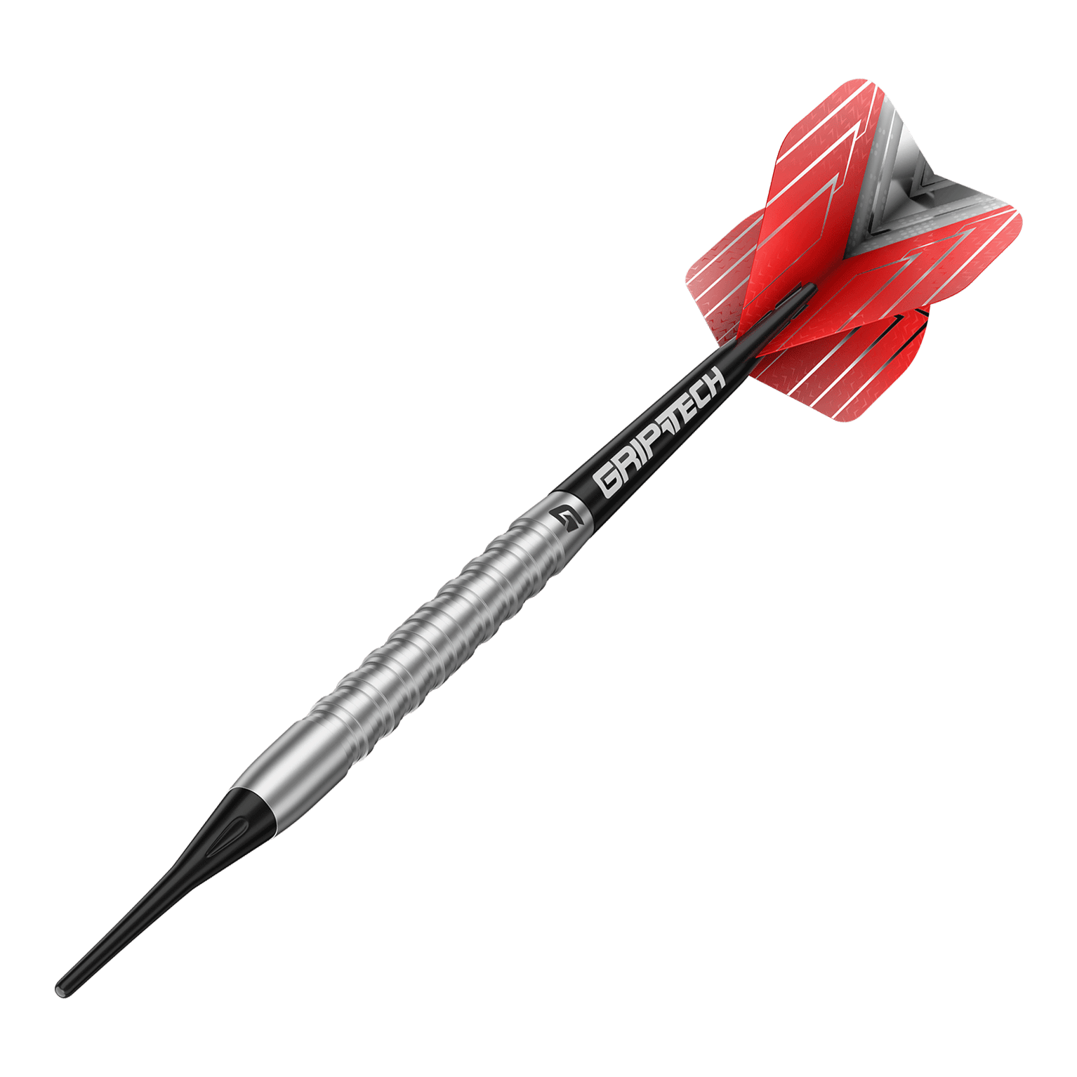 Dardos suaves GOAT Podium Silver - 18 g Abgebildet sind die GOAT Podium Silver Softdarts mit einem Gewicht von 18g. Die silbernen Darts sind speziell für das Softdart-Spiel entwickelt.