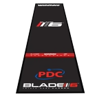 Tapete de dardos suave Winmau Pro Zone Precision Blade 6 Die Winmau Pro Zone Precision Blade 6 Soft Dartmatte ist auf dem Bild zu sehen. Es handelt sich um eine hochwertige Dartmatte für Softdarts.