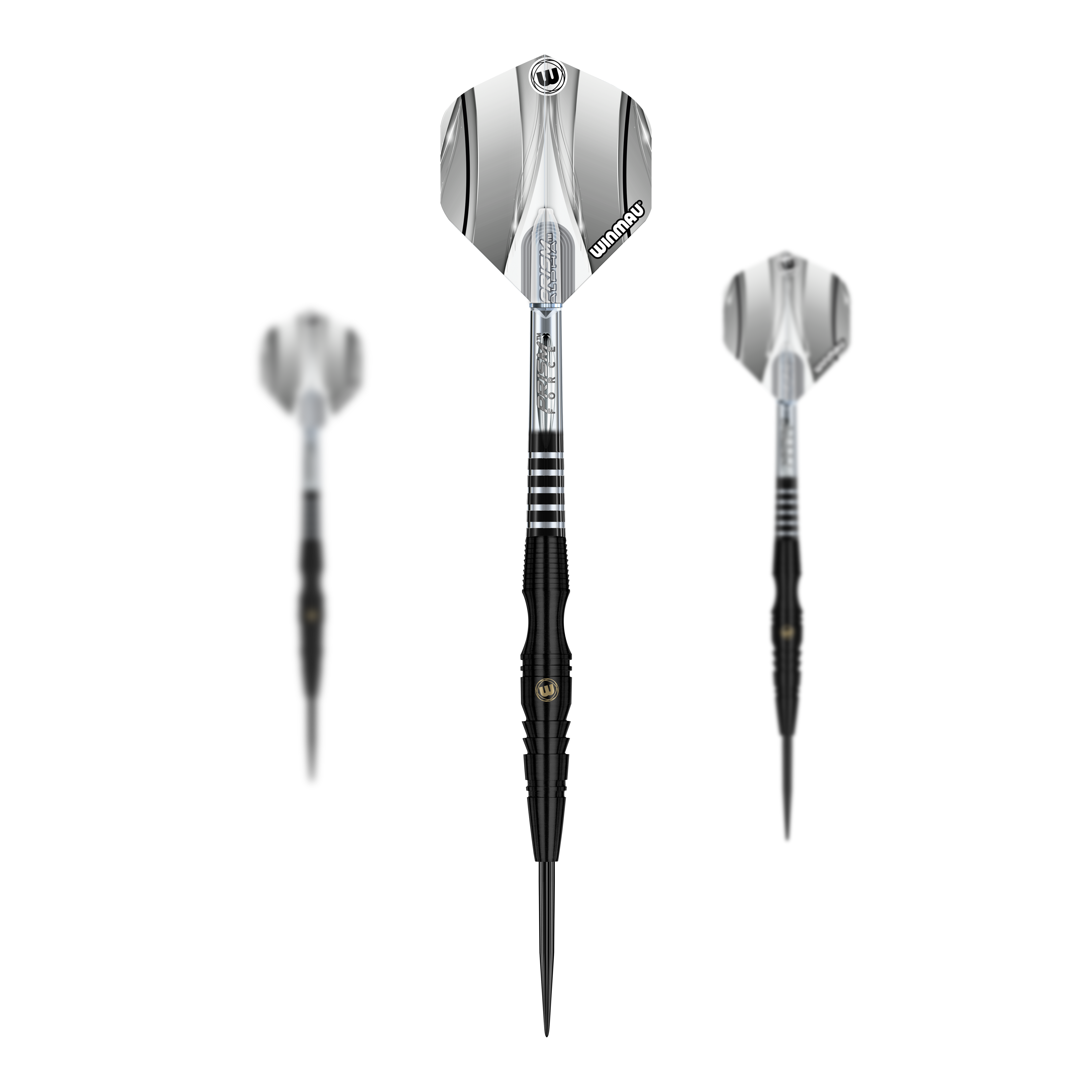 Dardos de acero Winmau Sniper Black