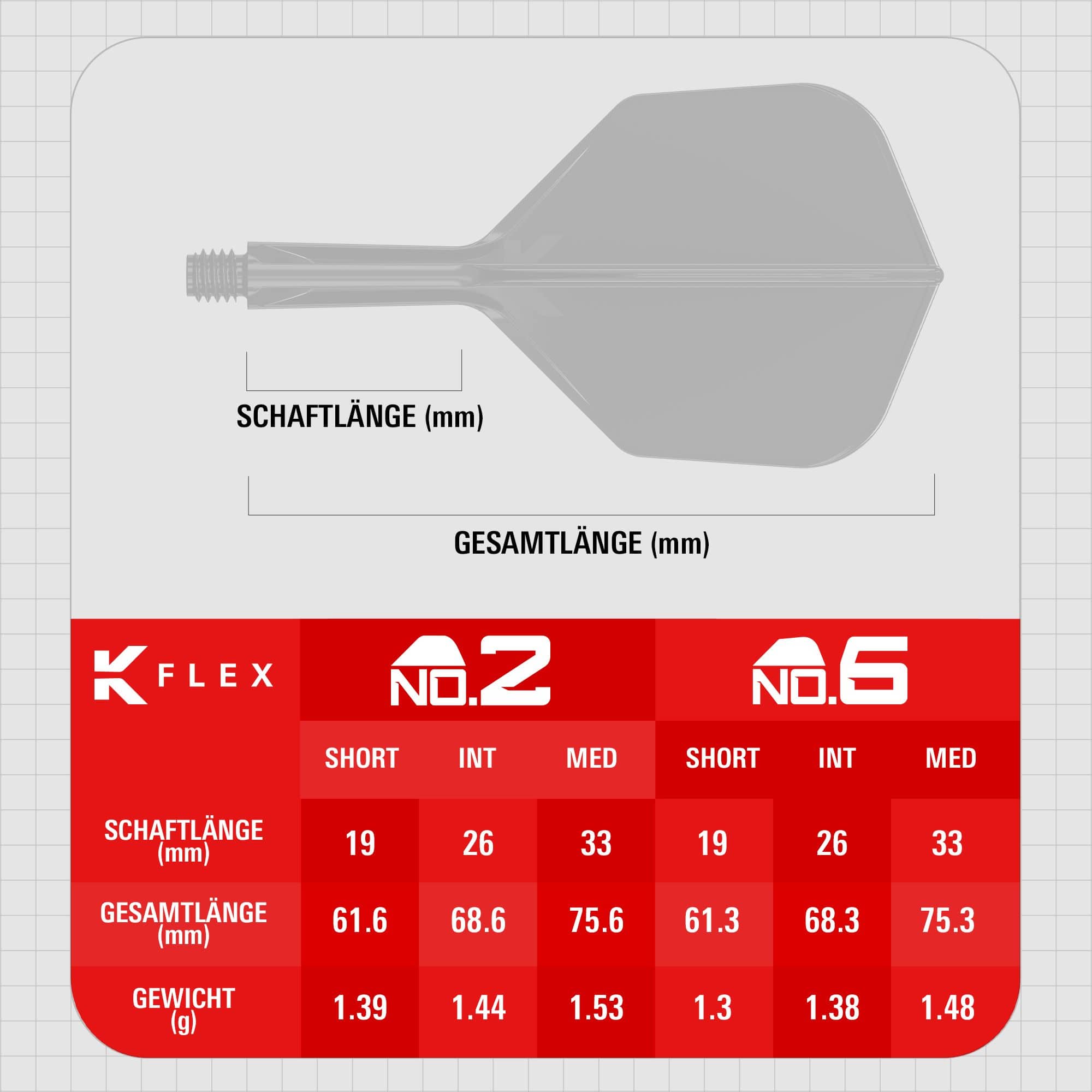 Vuelos Target K-Flex Clear No6