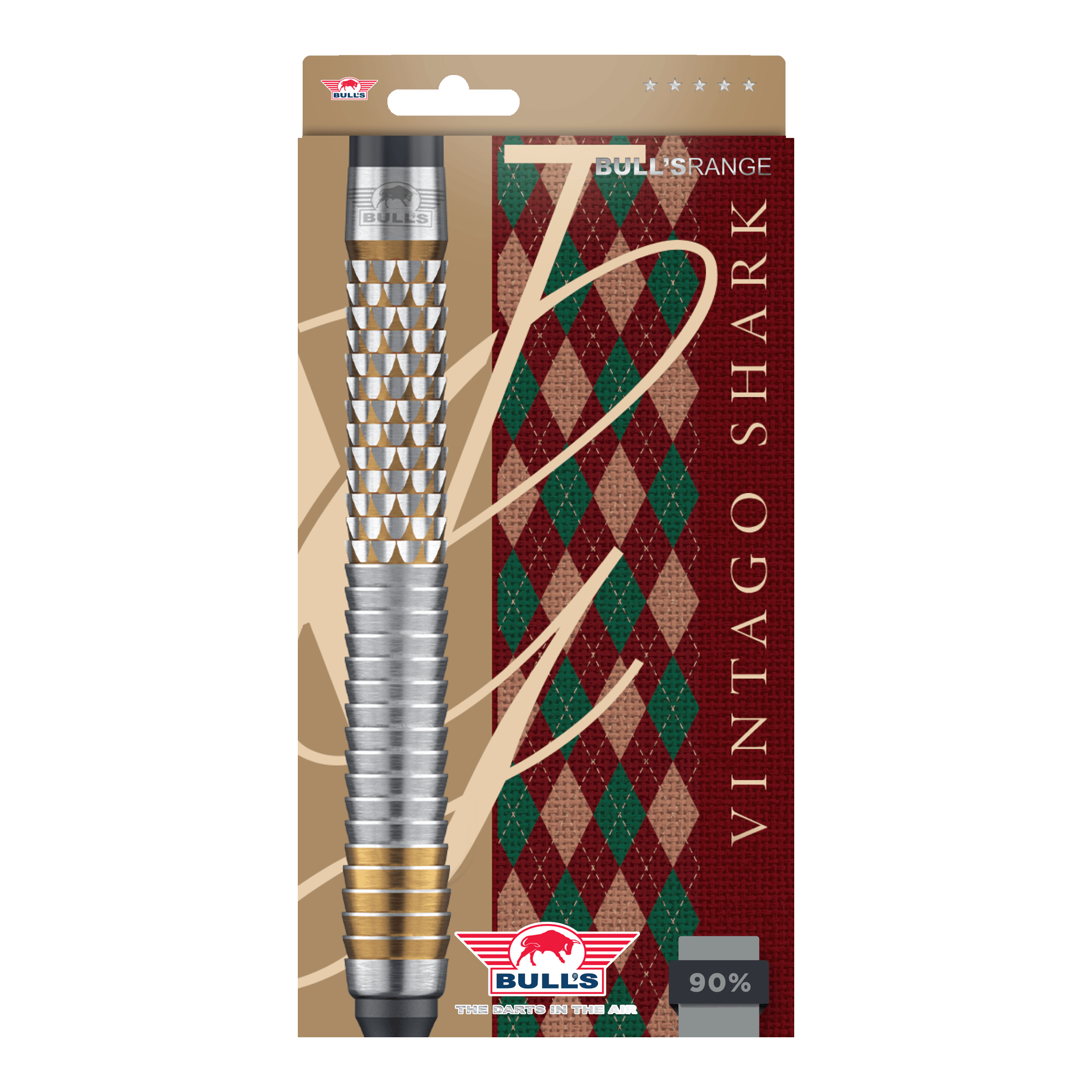 Dardos blandos Bulls NL Vintage Shark - 18 g Hier sieht man die Bulls NL Vintago Shark Softdarts - 18g. Sie sind ideal für Softdartspieler geeignet.