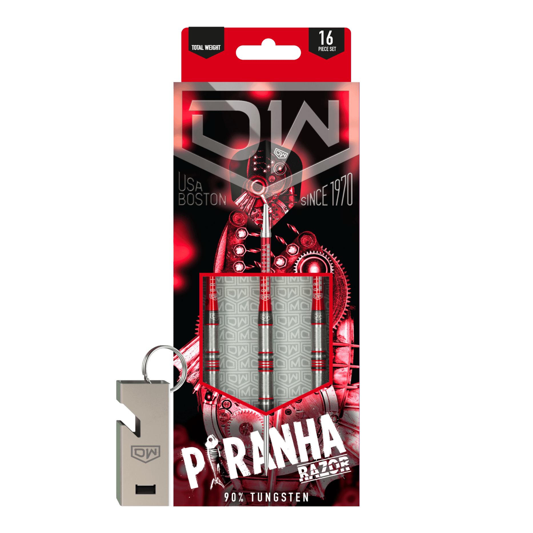 Dardos de acero DW Piranha Razor 01