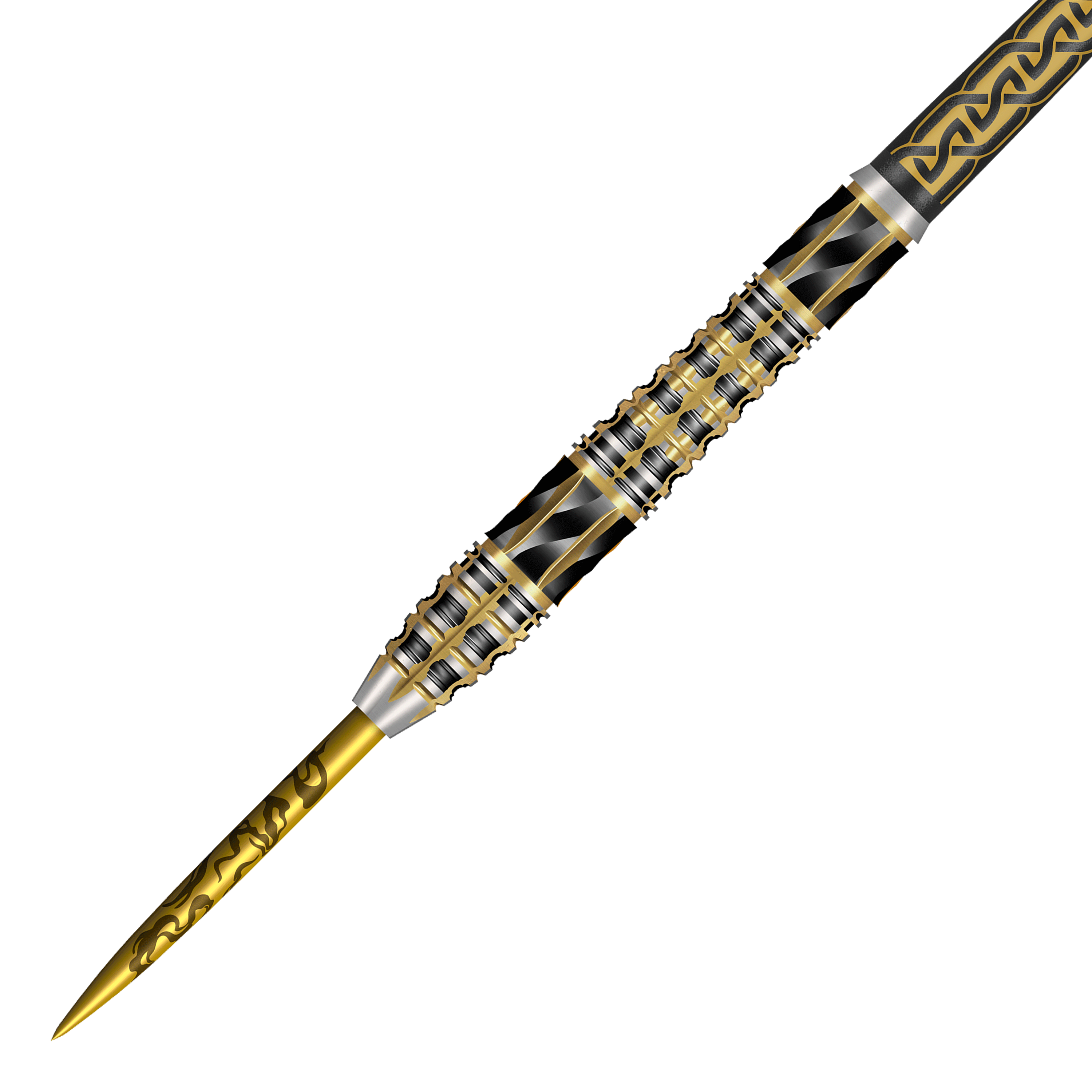 Die Shot Alchemy Auro Steeldarts sind hochwertige Steeldarts für Präzisionswürfe. Das Produkt wird auf dem Bild deutlich gezeigt.