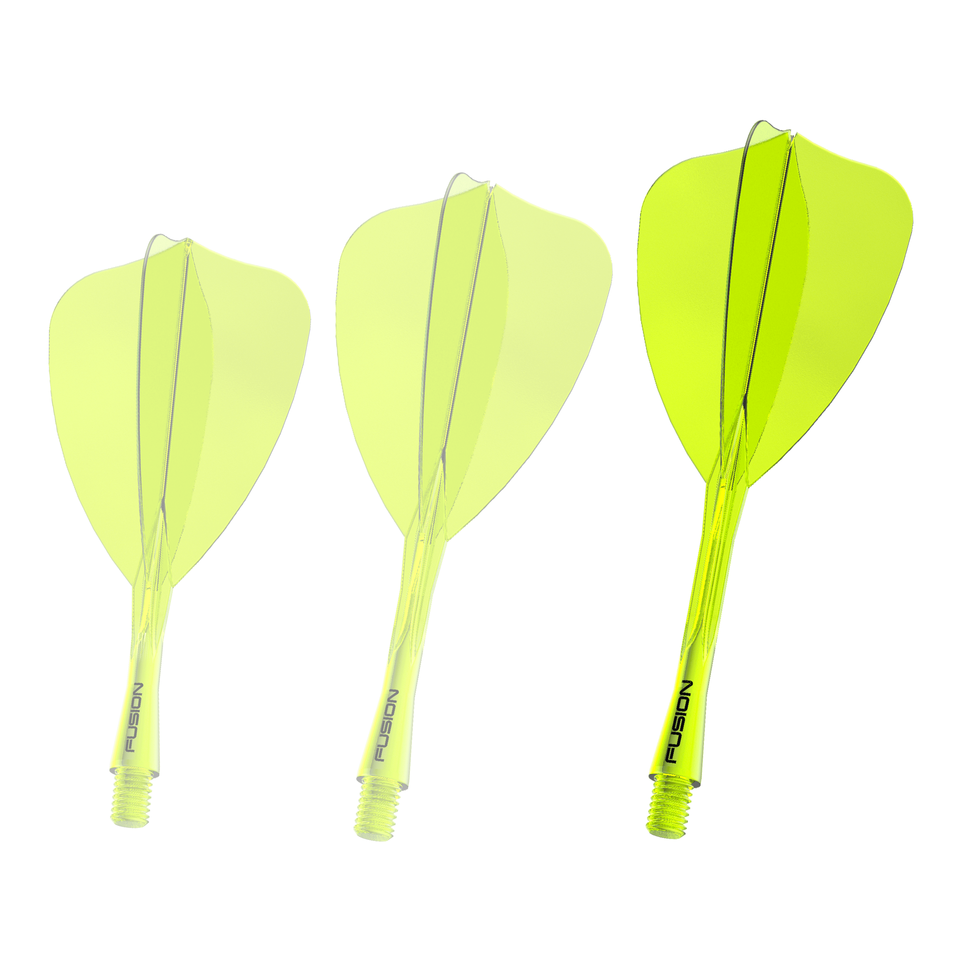 Sistema de eje de vuelo Winmau Fusion Arrow amarillo neón Abgebildet ist erneut das Winmau Fusion Flight Shaft System in Neon-Gelb, 34mm lang. Dieses Produkt wird für das Zusammensetzen von Dartpfeilen verwendet.