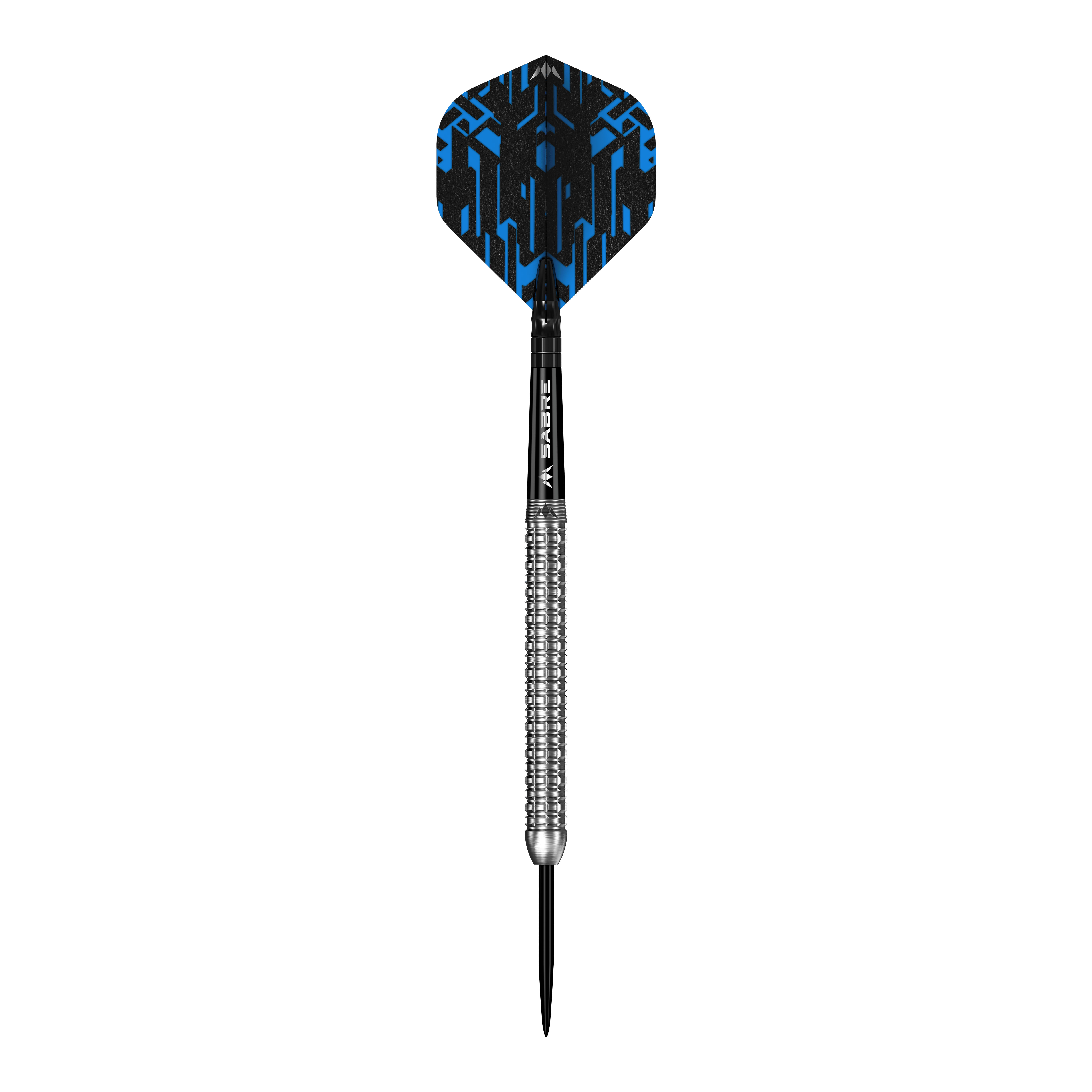 Dardos de acero plateado Mission Jack Tweddell Ein Bild mit dem Dateinamen M002000_Mission_Jack_Tweddell_Silver_Steeldarts_1. Das Bild stellt vermutlich einen silbernen Steeldart dar.