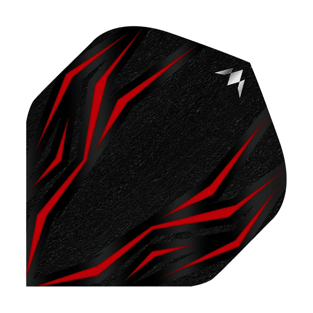 Vuelos de la Misión Lava Roja N.° 6 Mission Lava Red No6 Flights sind auf diesem Bild abgebildet. Die Flights sind in Rot und werden für Dartpfeile verwendet.