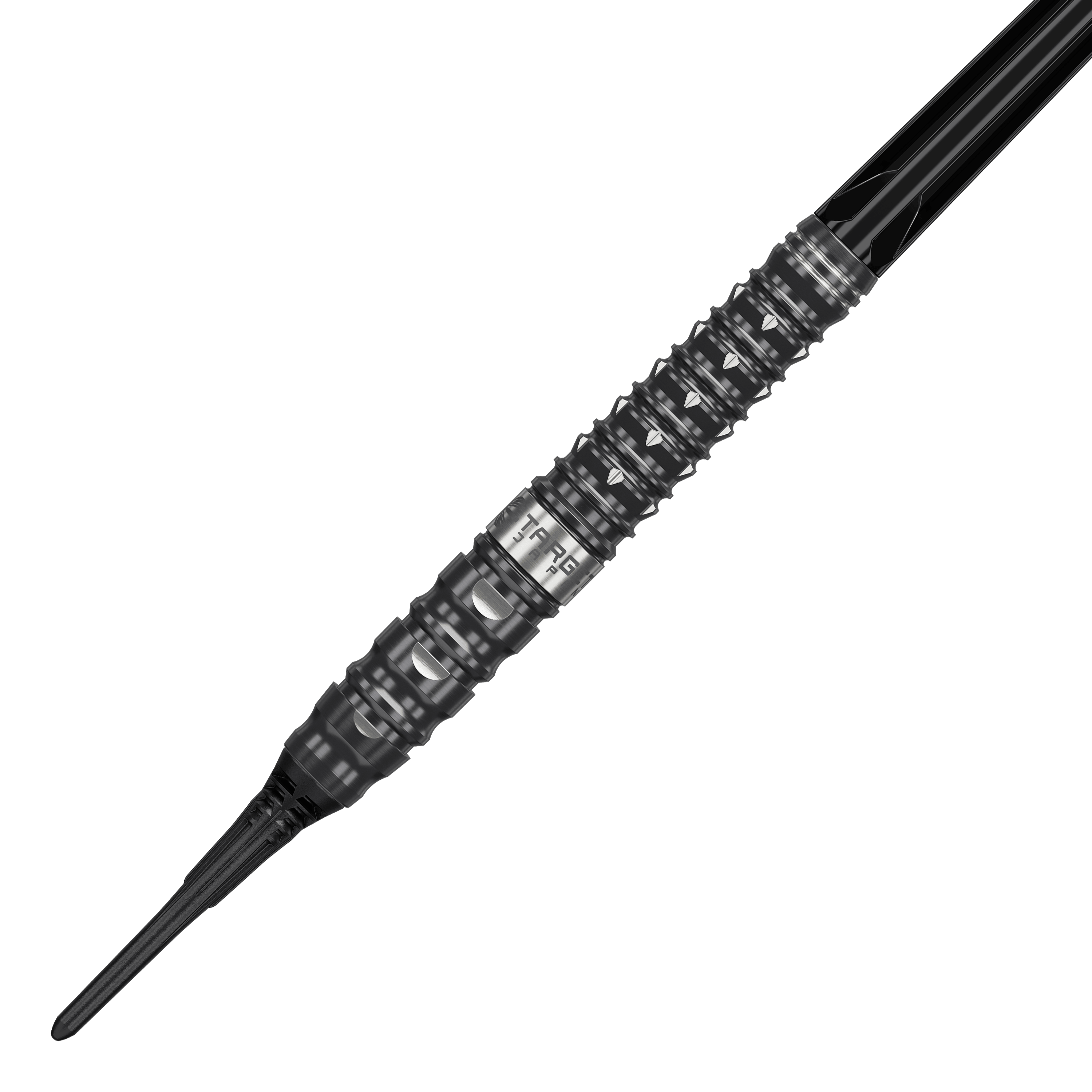 Dardos blandos Target Black Marque Eclipse - 21 g Target Black Marque Eclipse Softdarts - 21g. Detailansicht der hochwertigen Softdarts.