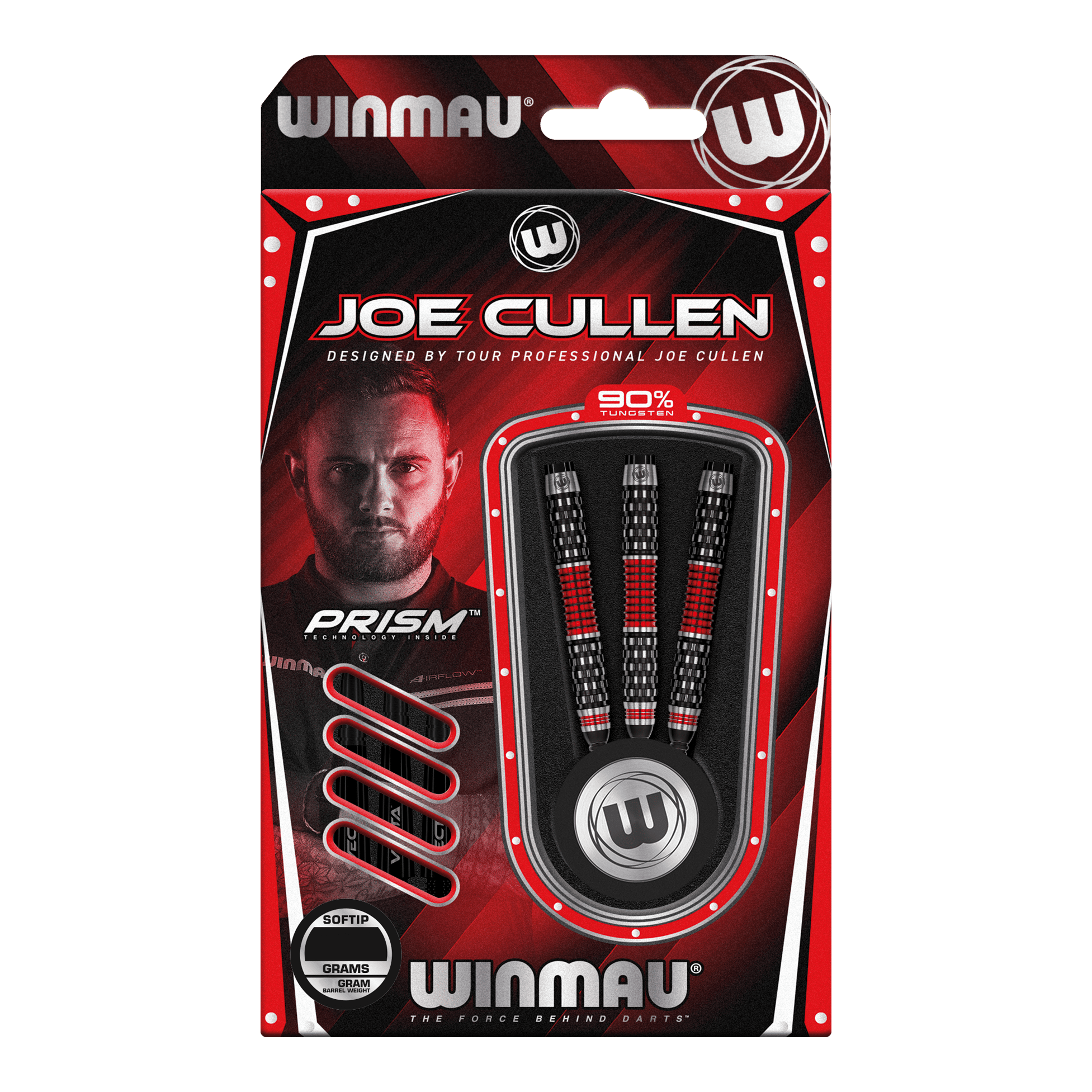 Dardos blandos Winmau Joe Cullen Rockstar Series RS1 - 20 g