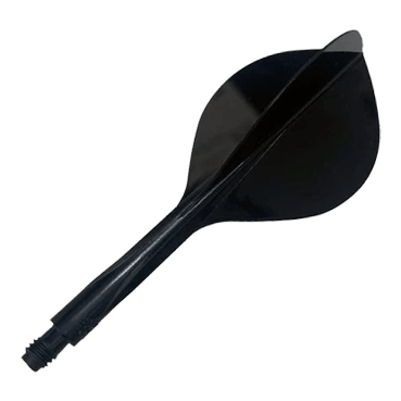 Sistema de vuelo Condor Ax 120 Teardrop - Negro Gezeigt wird das Condor Axe 120 Flight-System Teardrop in der Farbe Schwarz. Es ist ein Bestandteil für Dartpfeile.