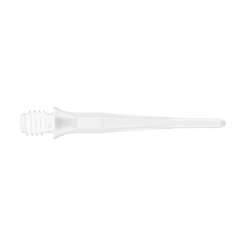 Puntas de dardo blandas Caliburn 2BA blancas - Paquete de 50 Gezeigt werden Caliburn 2BA Softdartspitzen in Weiß als praktischer 50er Pack. Diese weißen Softdartspitzen sind für viele Darts geeignet.