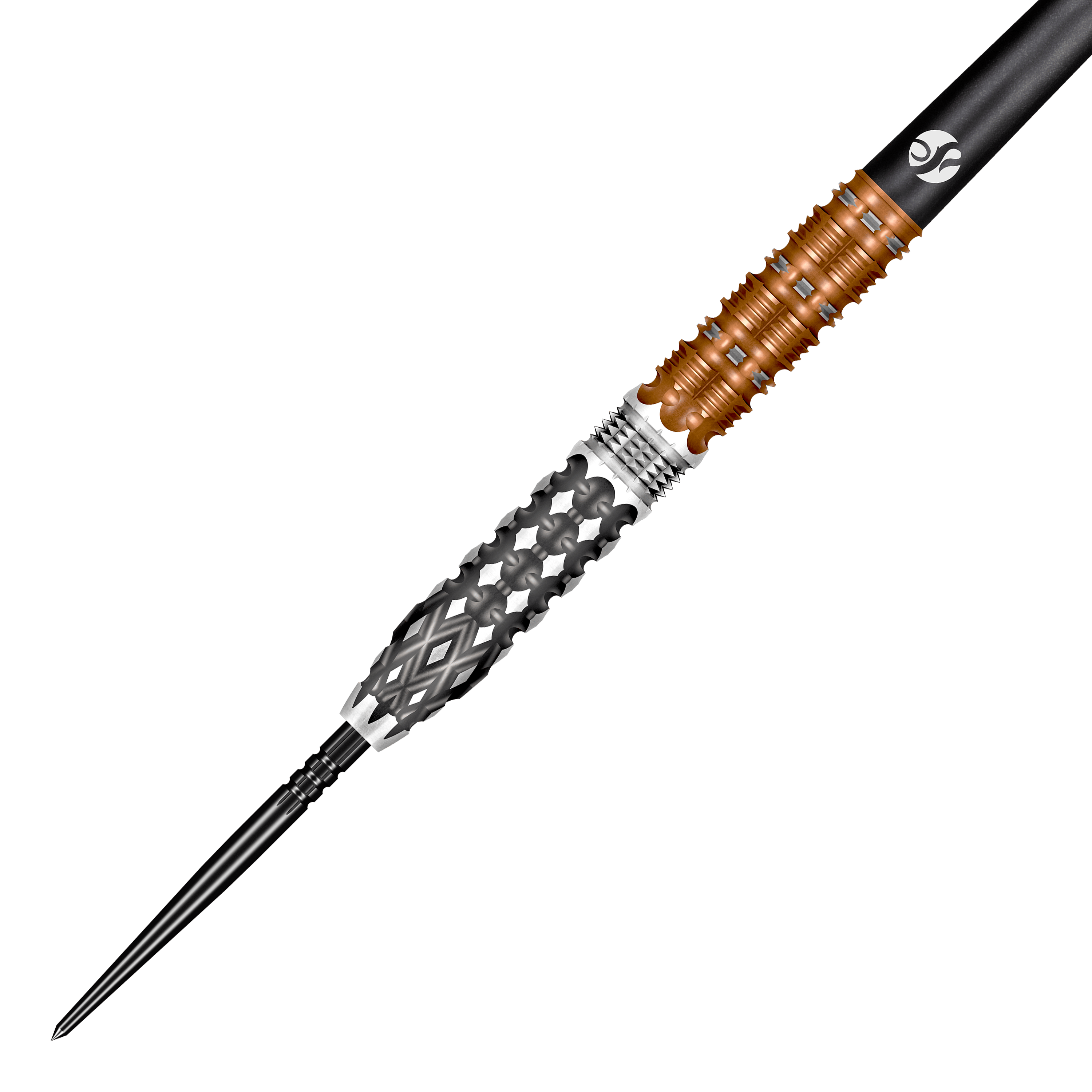 Dardos de acero Shot Gnarly Gnasha Turbo Point - 23 g Abgebildet ist der Shot Gnarly Gnasha Turbo Point Steeldart mit 23g. Der Dart hat ein modernes Design und eignet sich für präzises Spiel.