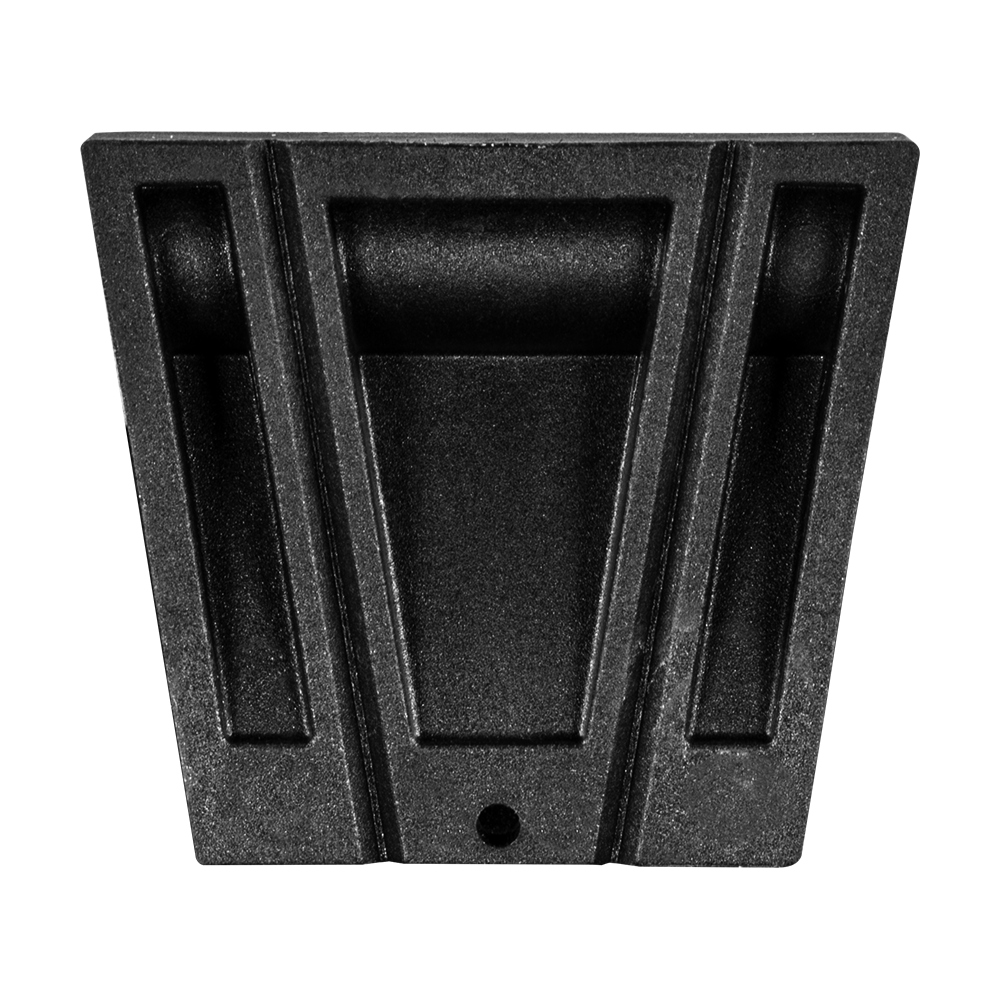 Winmau_Spirit_Master_Wasserwaage_2 Das Bild zeigt das Produkt "Winmau Spirit Master Wasserwaage". Es handelt sich um ein kleines, schwarzes Hilfsmittel zum Ausrichten einer Dartscheibe.