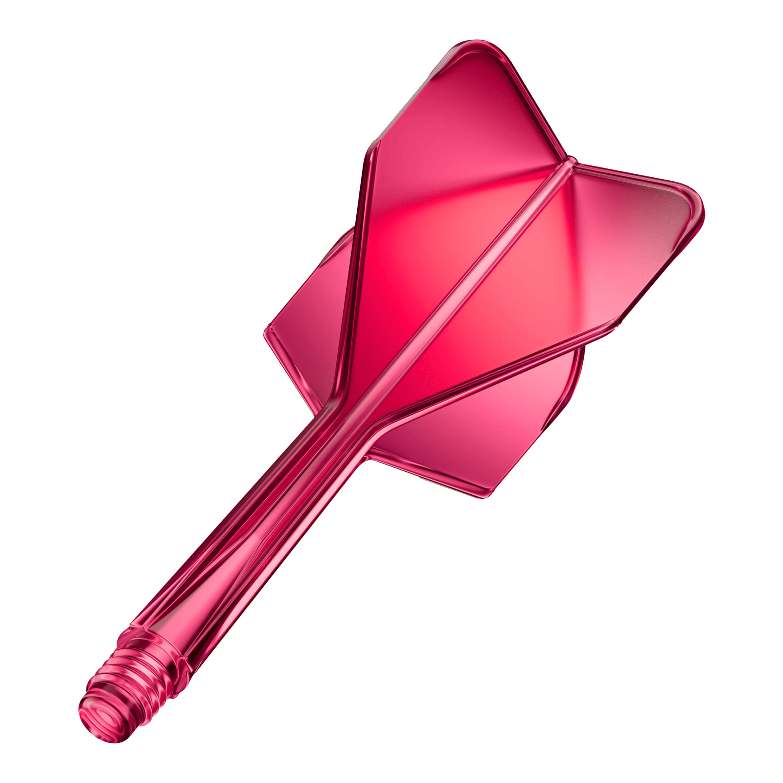 Sistema de eje de vuelo GOAT A1R No6 - Rosa neón Das Produkt GOAT A1R No6 Flight-Shaft-System in Neon Pink ist abgebildet. Das Dartzubehör besticht durch seine auffällige pinke Farbe.