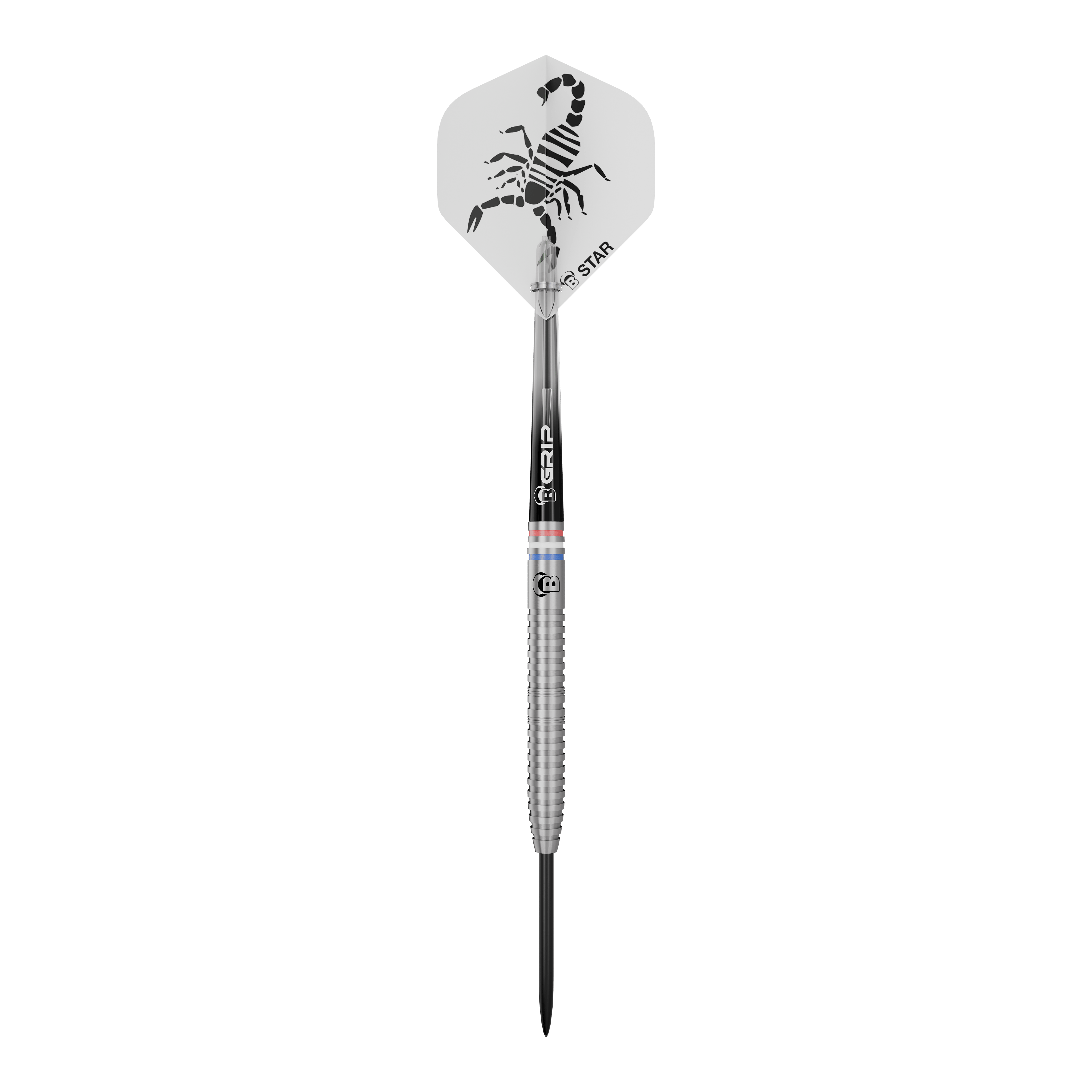 Dardos de acero Bulls Challenger Kendji Steinbach - 23 g Das Bild zeigt Bulls Challenger Kendji Steinbach Steeldarts - 23g. Diese Steeldarts bieten Präzision und Qualität im Spiel.