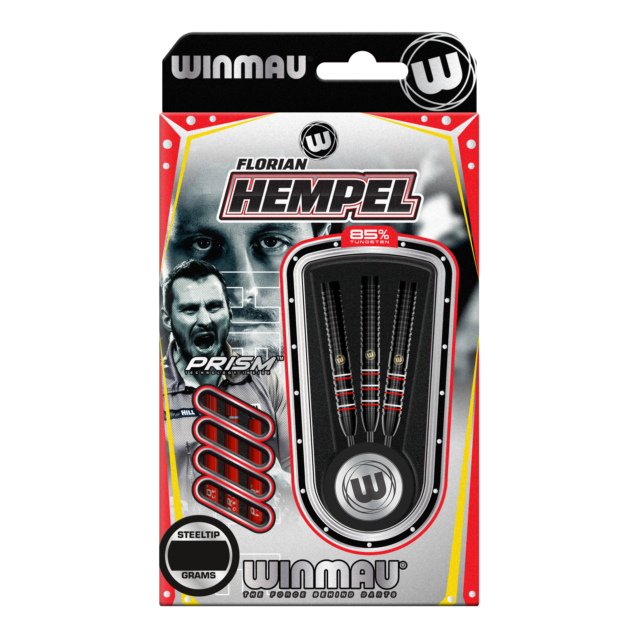 Dardos de acero Winmau Florian Hempel 85 Pro-Series