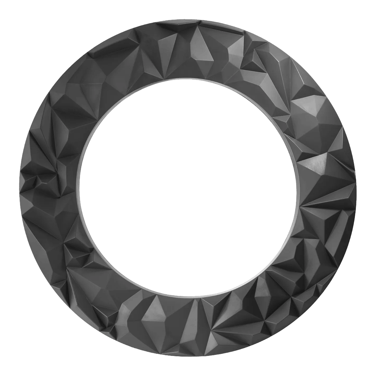 Tablero de dardos 3D Precise 180 Surround Subterra - Grafito Hier ist das Precise 180 3D Dartboard Surround Subterra - Graphite abgebildet. Das Produkt bietet Schutz für die Wand hinter dem Dartboard.