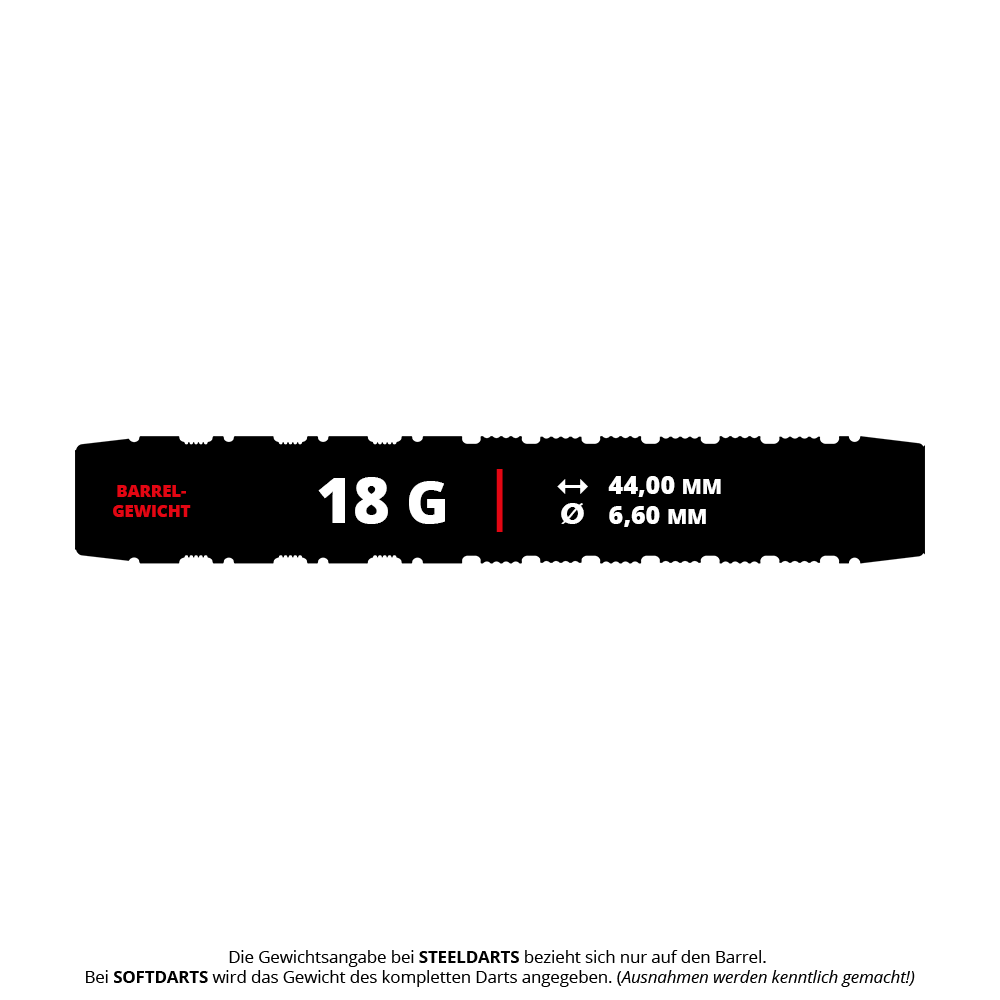 Dardos blandos Target Japan Prime Series George Nishitani Raptor GEN6 - 19,5 g Das Bild zeigt die Target Japan Prime Series George Nishitani Raptor GEN6 Softdarts mit 19,5g. Diese hochwertigen Softdarts sind ideal für Präzisionsspiele geeignet.