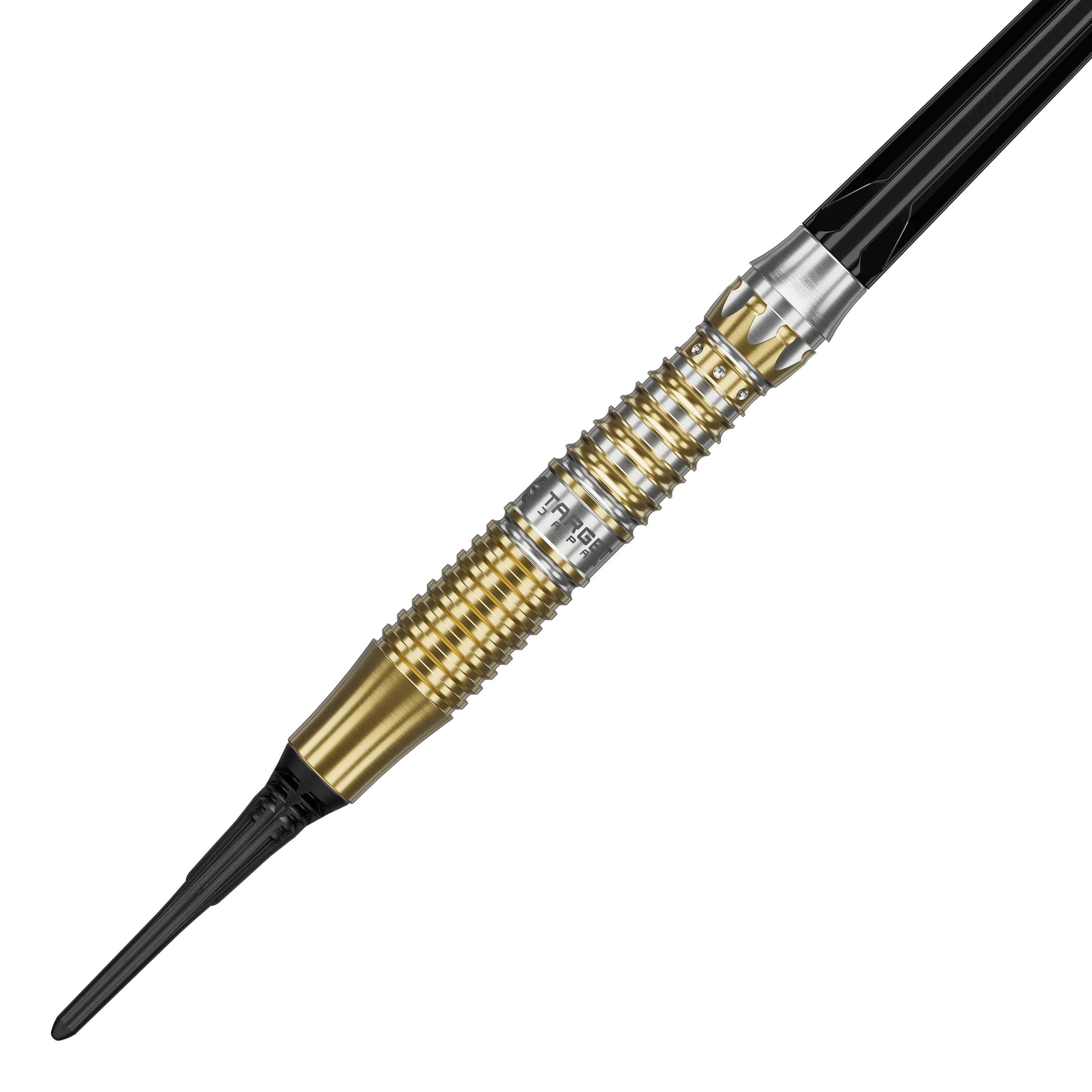 Dardos blandos Target Black Marque Enzo - 18 g Abgebildet sind Target Black Marque Enzo Softdarts mit einem Gewicht von 18g. Diese Softdarts zeichnen sich durch ihr elegantes schwarzes Design aus.