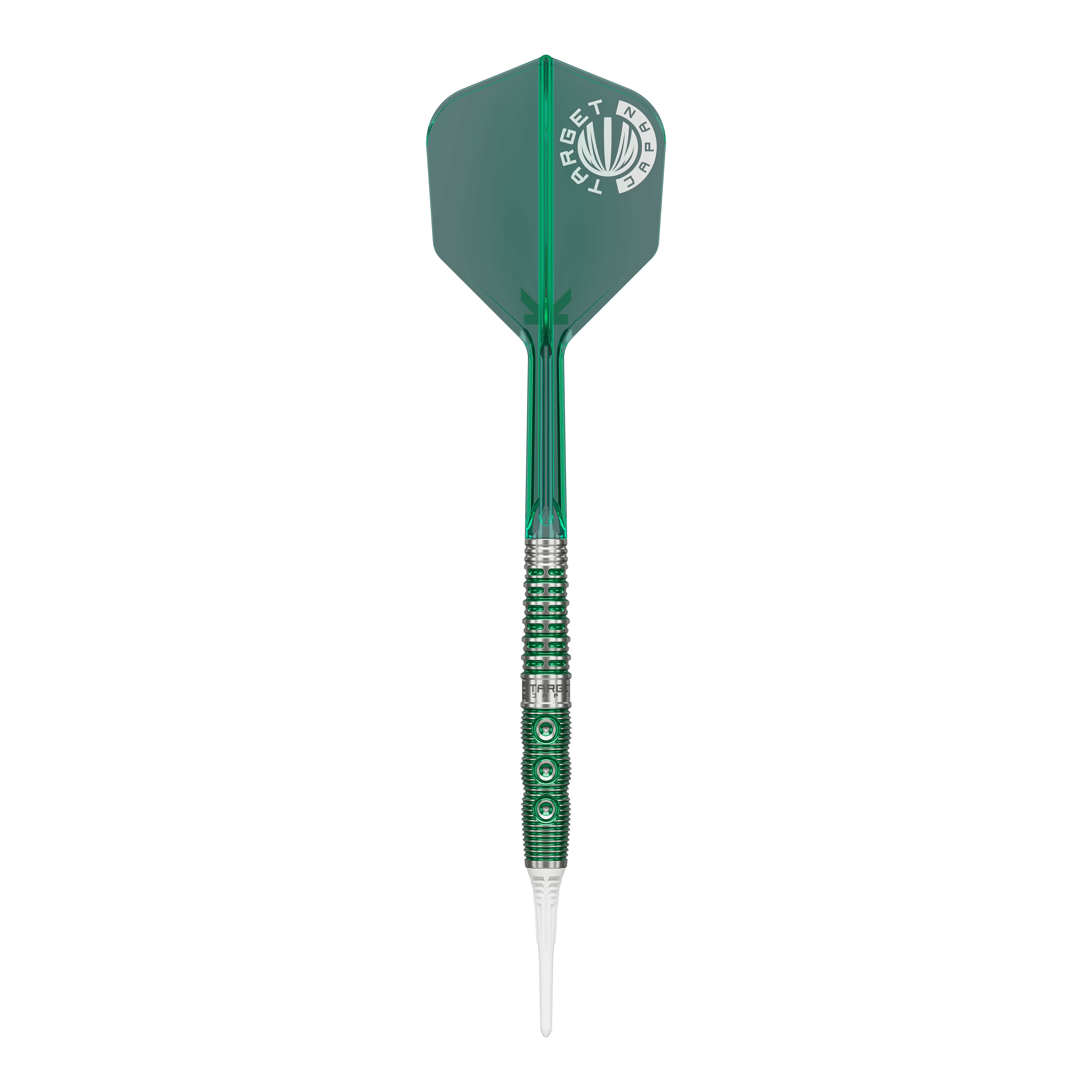 Abgebildet ist das Modell Target Japan Prime Series Motomu Sakai Xeno GEN1 Softdarts - 19g. Diese Darts sind für ihre Zuverlässigkeit und Präzision bekannt.