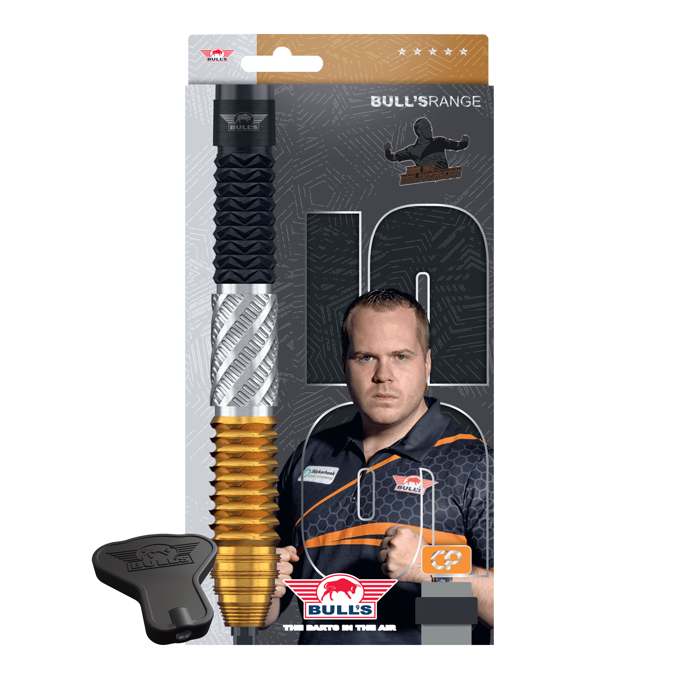 Bulls NL Dirk Van Duijvenbode 95% puntos convertibles Steeldarts Die Bulls NL Dirk Van Duijvenbode 95% Convertible Points Steeldarts sind hochwertige Darts mit austauschbaren Spitzen. Sie bieten Präzision und Flexibilität für erfahrene Dartspieler.