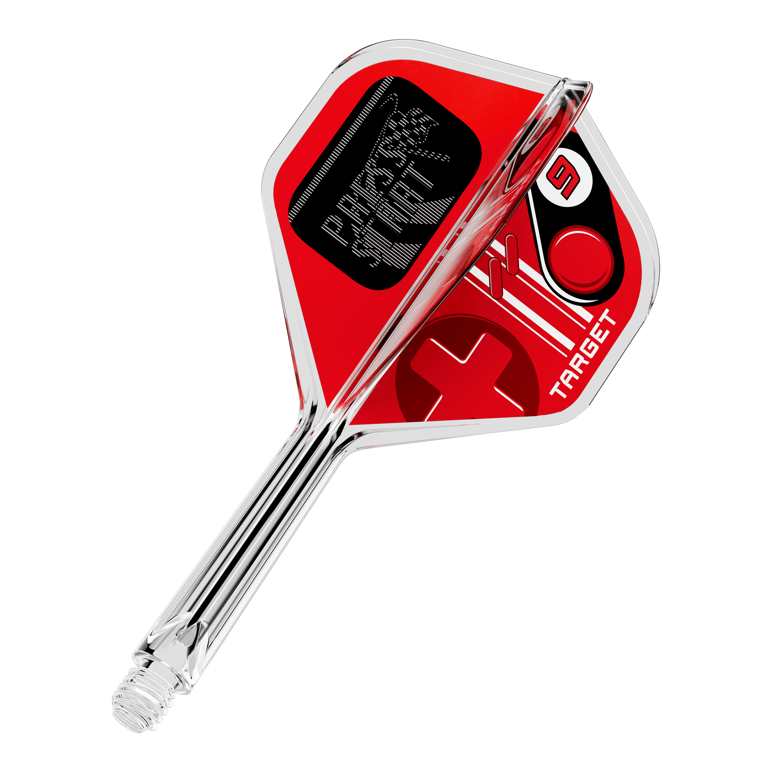 Target K-Flex Press Start No2 Vuelos estándar Abbildung des Artikels 410586_Target_K-Flex_PressStart_No2_Standard_Flights_26mm_1. Das Bild zeigt ein Produkt aus dem Bereich Darts oder Dartzubehör.