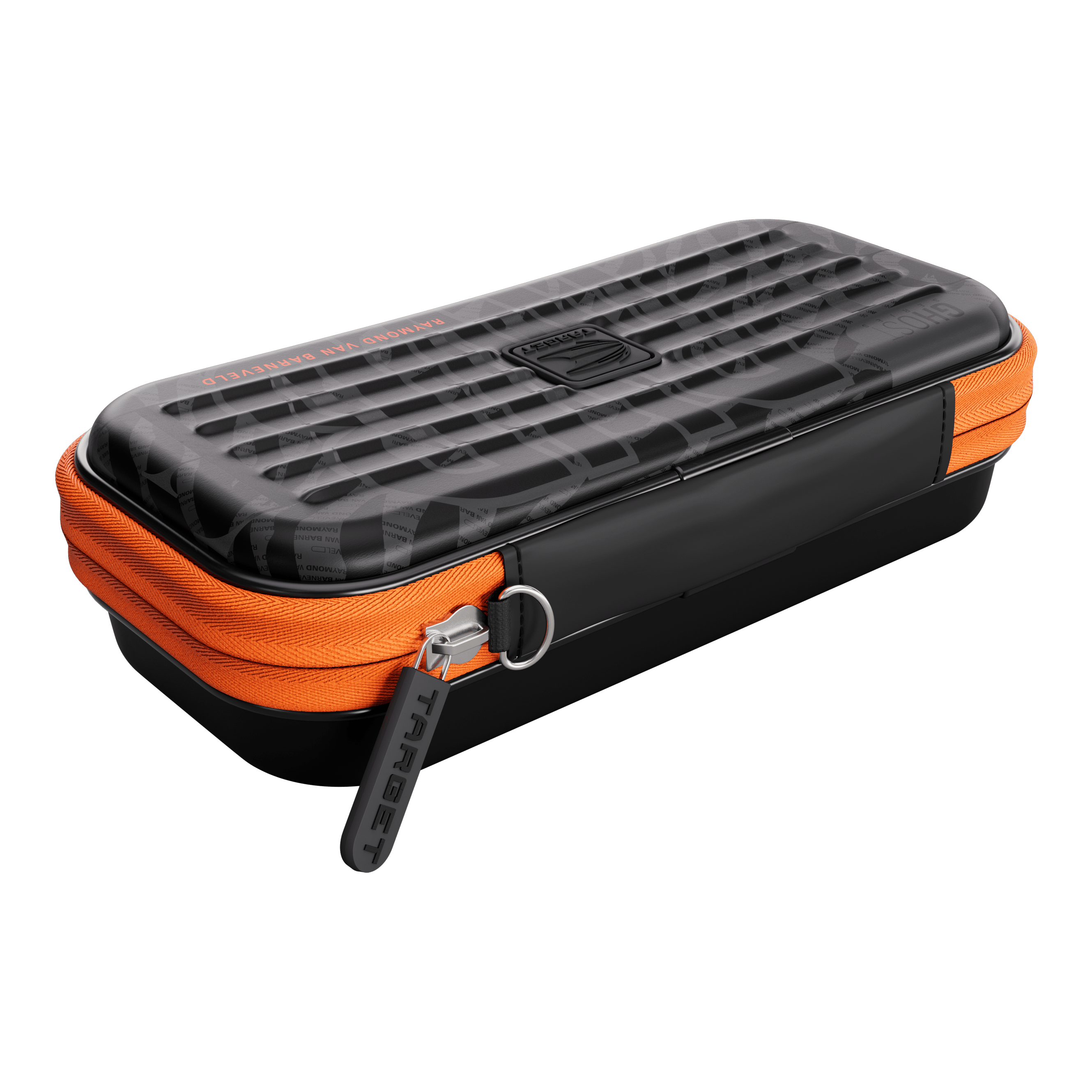 Estuche para dardos Takoma Ghost Series Raymond Van Barneveld Hier ist das Takoma Ghost Series Raymond Van Barneveld Dartcase zu sehen. Das Dartcase dient zur sicheren Aufbewahrung von Darts und Zubehör.