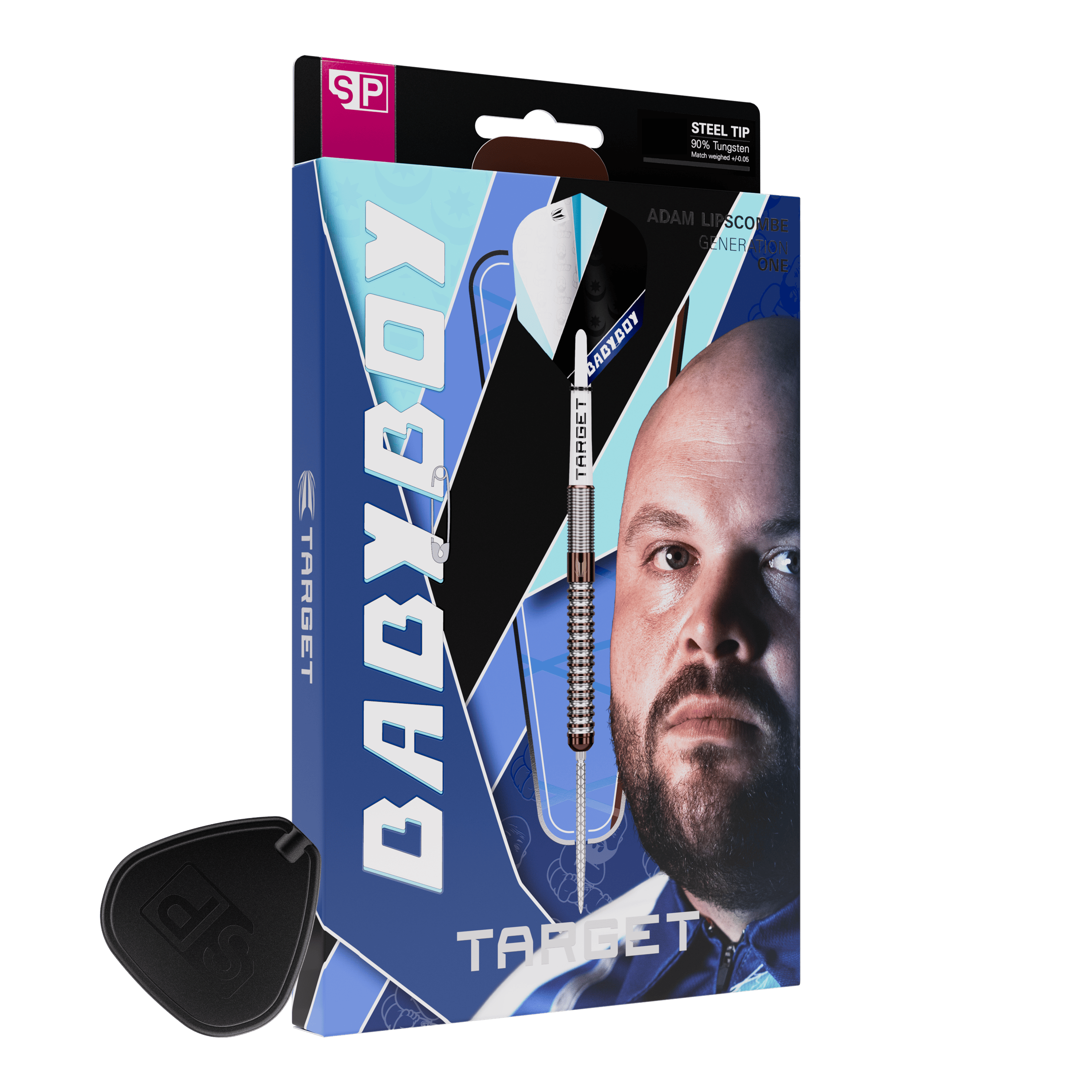 Dardos Steeldarts Target Adam Lipscombe Swiss Points - 25 g Zu sehen sind die Target Adam Lipscombe Swiss Points Steeldarts. Diese Darts zeichnen sich durch ein modernes Design aus.