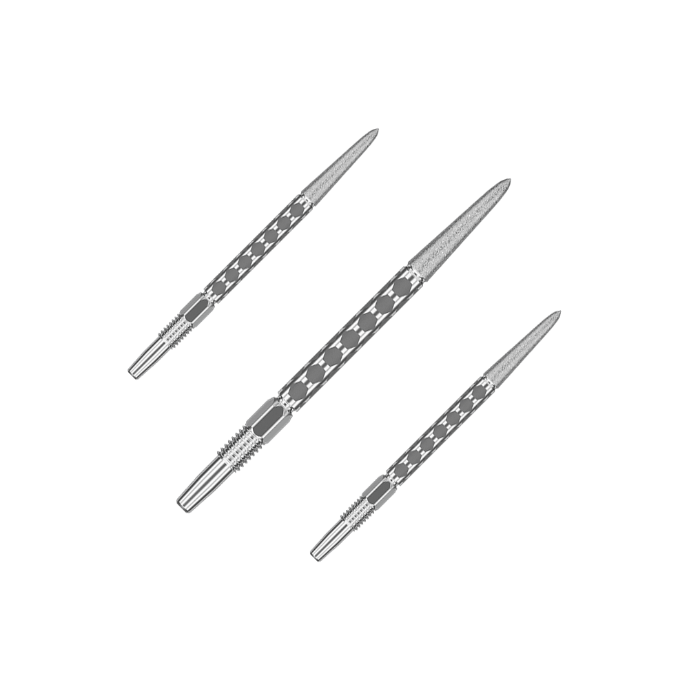 Puntas de dardo Target Swiss FLT Point - Plateadas Puntas de dardo Target Swiss FLT Point - Plateadas