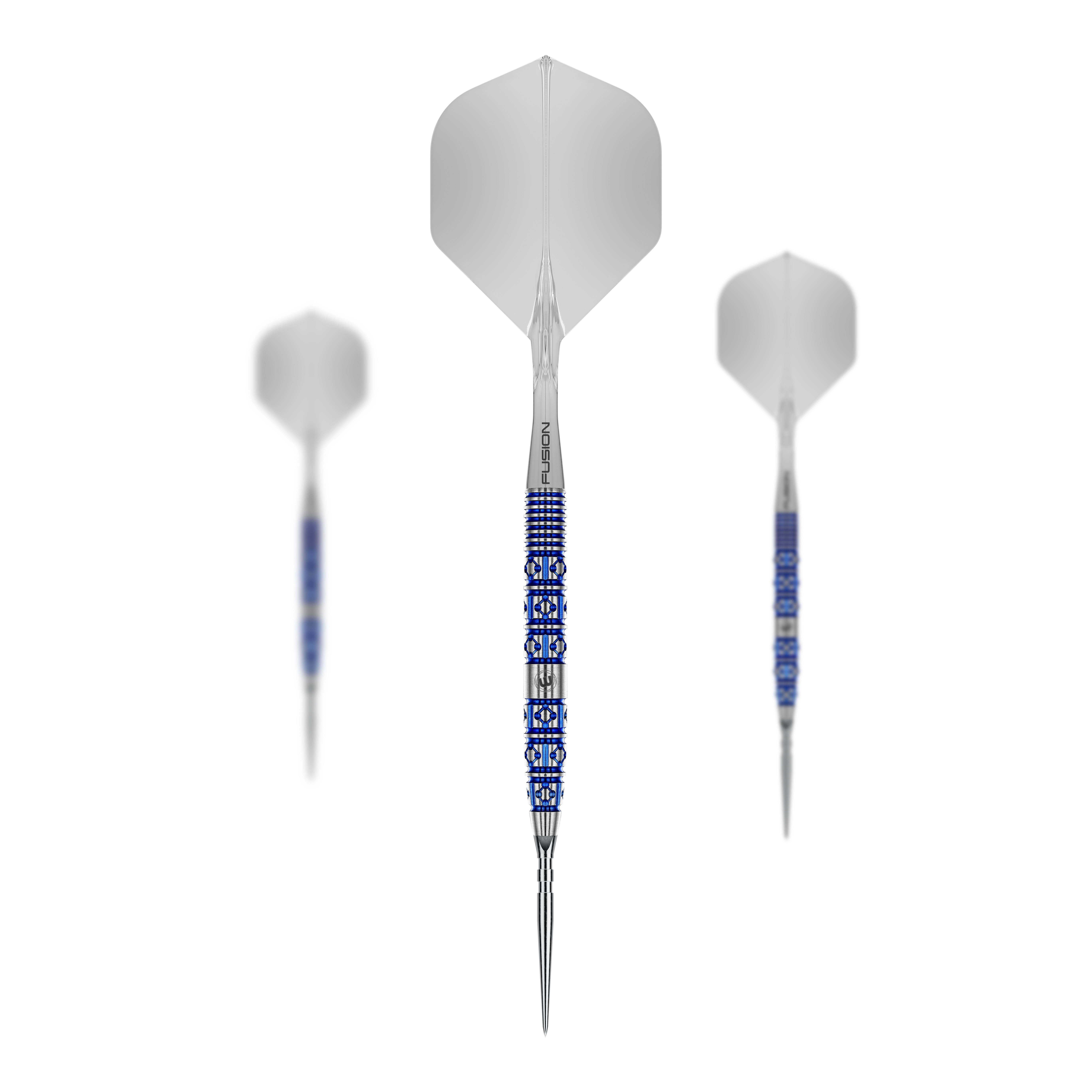 Dardos de acero con punta de cambio cónica Winmau Lunaris Dieses Bild zeigt die Winmau Lunaris Tapered Switch Point Steeldarts. Die Steeldarts sind für Präzision und Kontrolle beim Dartsport konzipiert.