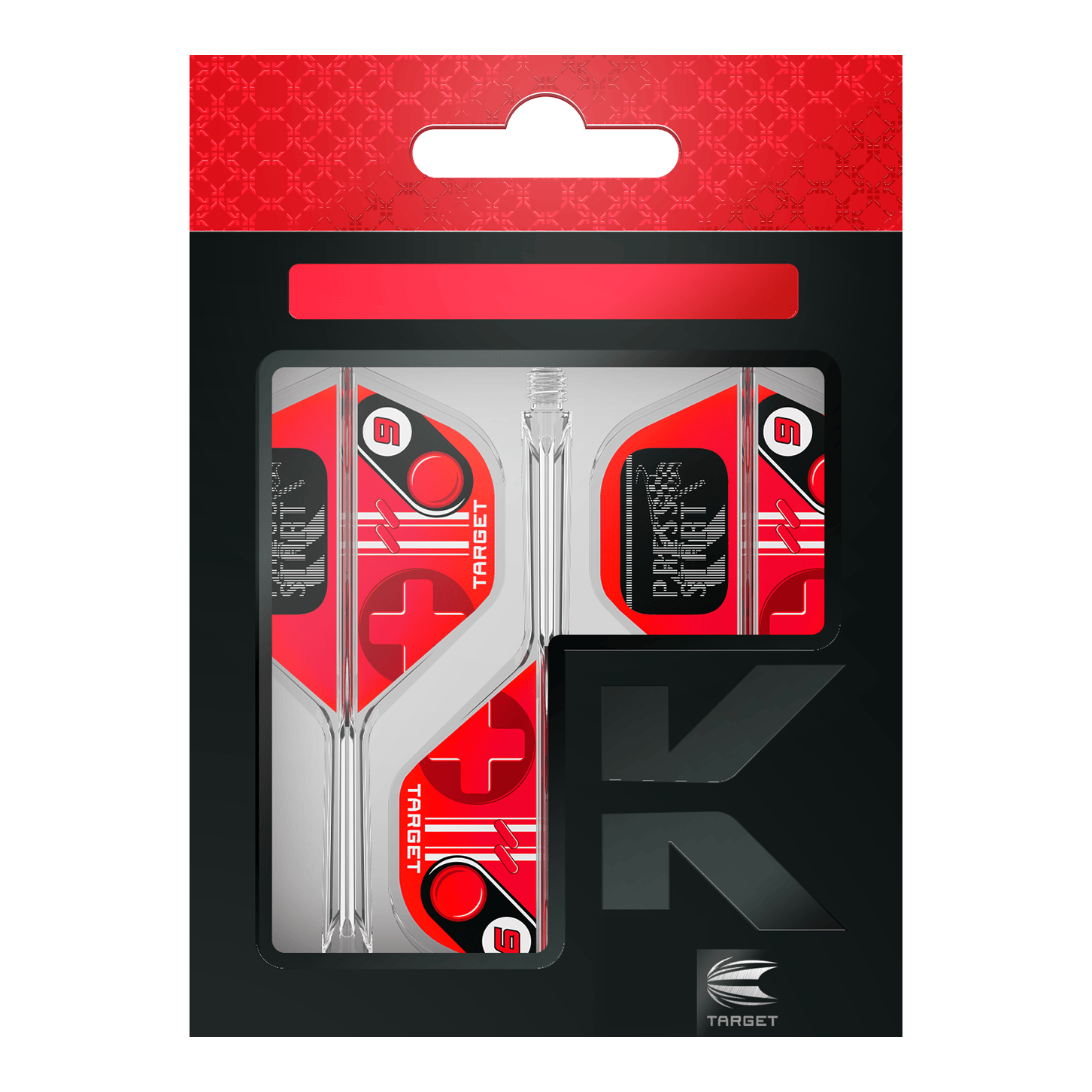 Target K-Flex Press Start No2 Vuelos estándar Abgebildet sind die Target K-Flex Press Start No2 Standard Flights. Es handelt sich um stabile Dartflights in Standardform.
