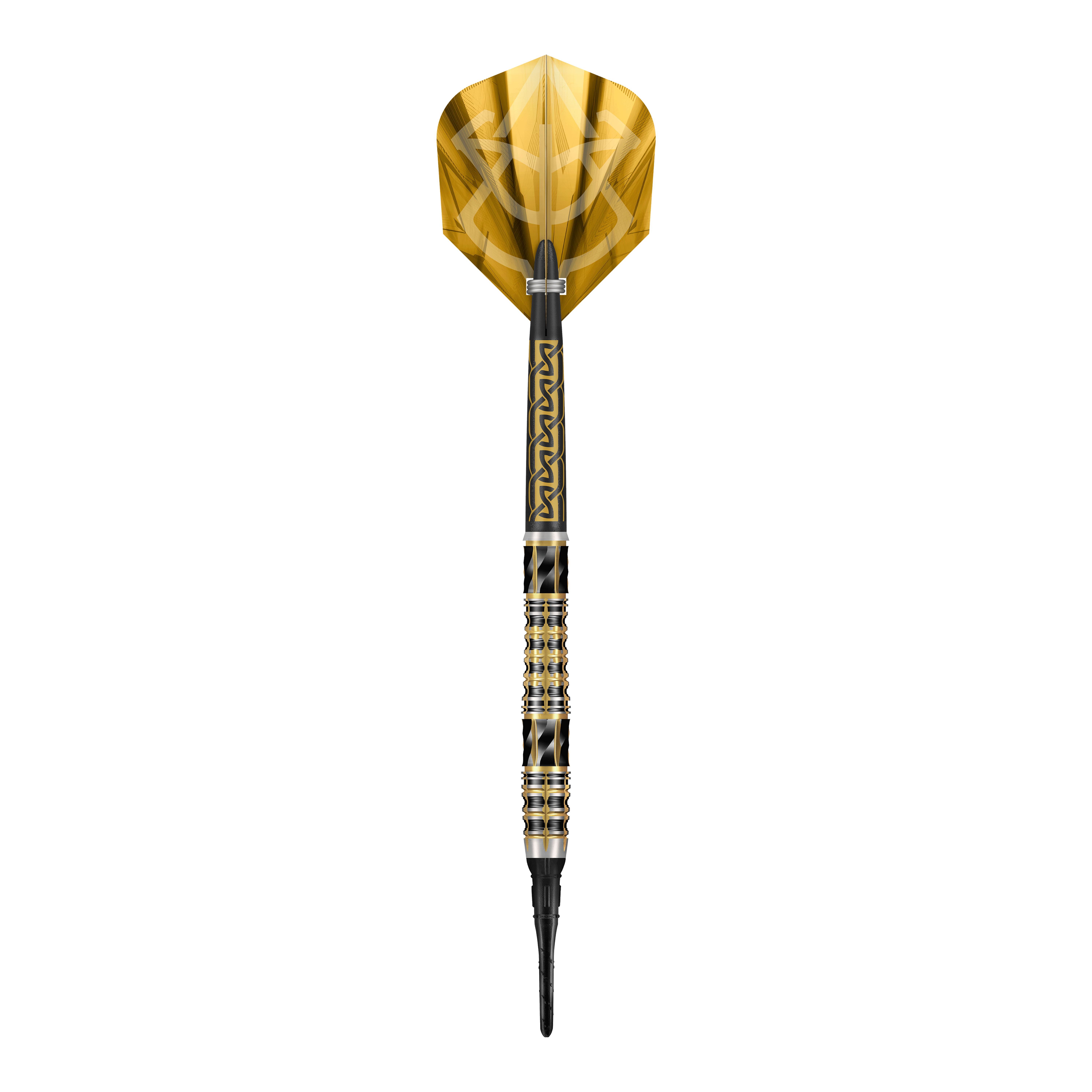 Das Bild zeigt die Shot Alchemy Auro Softdarts - 20g. Sie sind für Softdartspiele entwickelt worden.