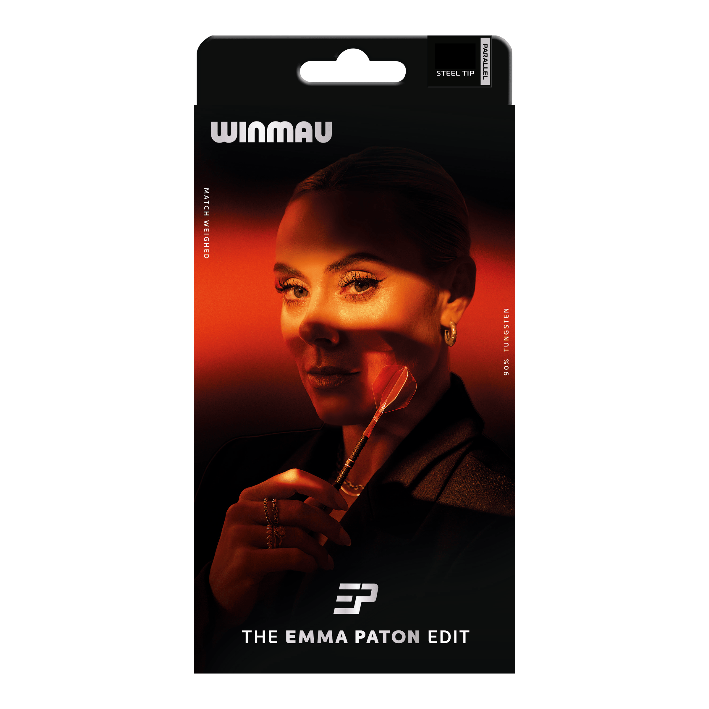Dardos de acero Winmau Emma Paton Edit - 23 g Abgebildet ist das Produkt Winmau Emma Paton Edit Steeldarts - 23 g. Die Steeldarts sind speziell für Dartspieler entworfen.