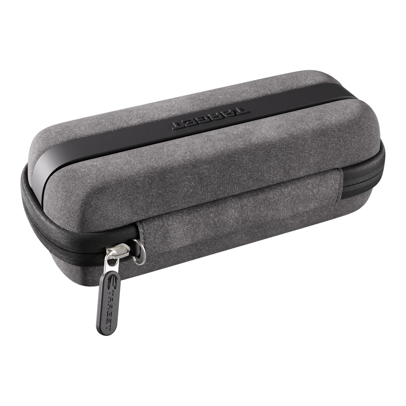 Abgebildet ist ein Target BOA Dartcase in Grau und Hellgrau. Das Etui dient zur Aufbewahrung von Dartzubehör.
