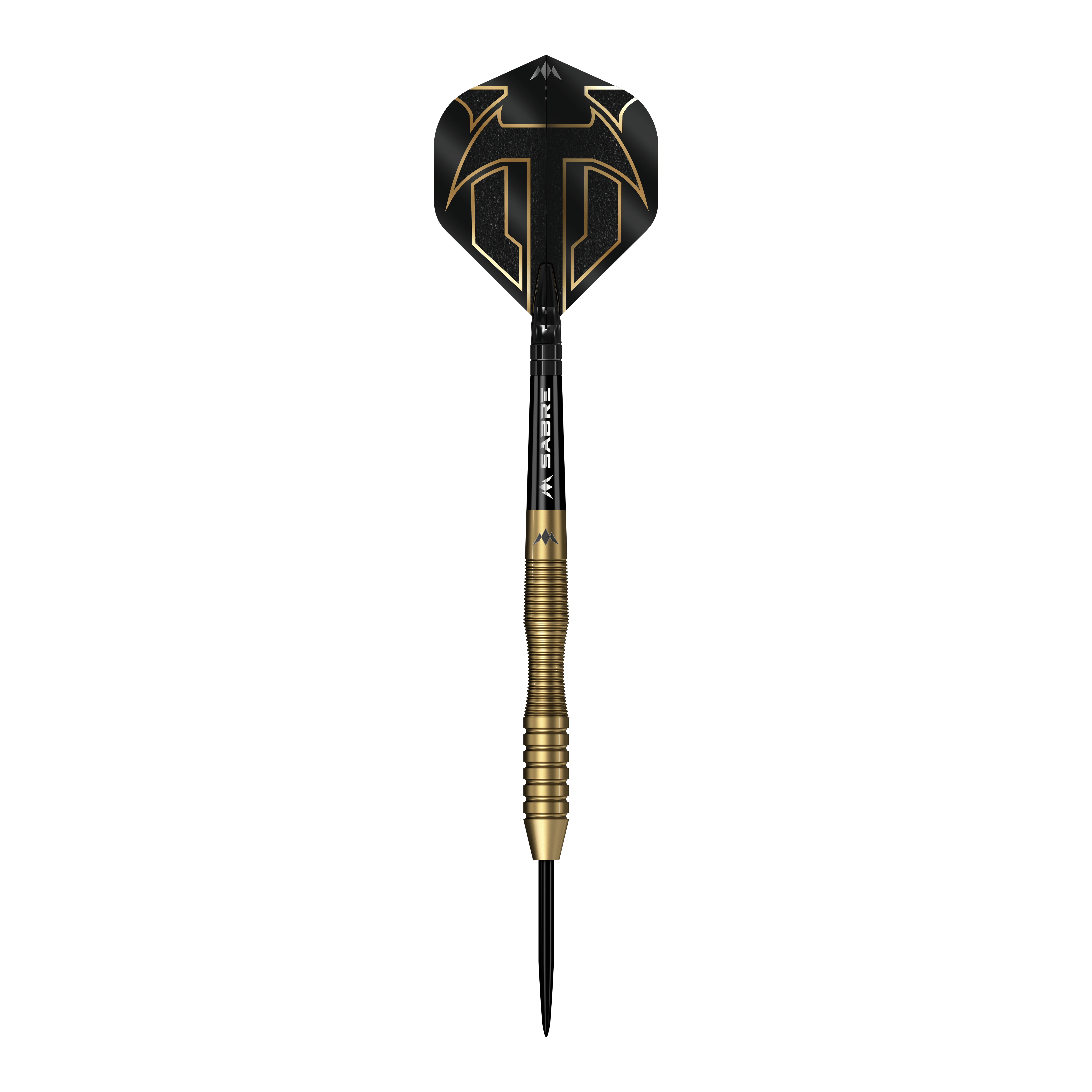 Dardos Mission Viktor Tingstrom Gold Steel - 22 g Mission Viktor Tingstrom Gold Steeldarts - 22g Darts abgebildet. Das Bild zeigt das Design und die Farbe der Steeldarts.