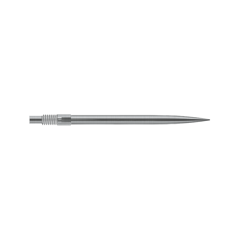 Puntas de dardos Harrows Quick Point - Plateadas Das Bild zeigt Harrows QuickPoint Dartspitzen in Silber mit einer Länge von 35mm. Die Abbildung gibt einen Eindruck des Produktes.
